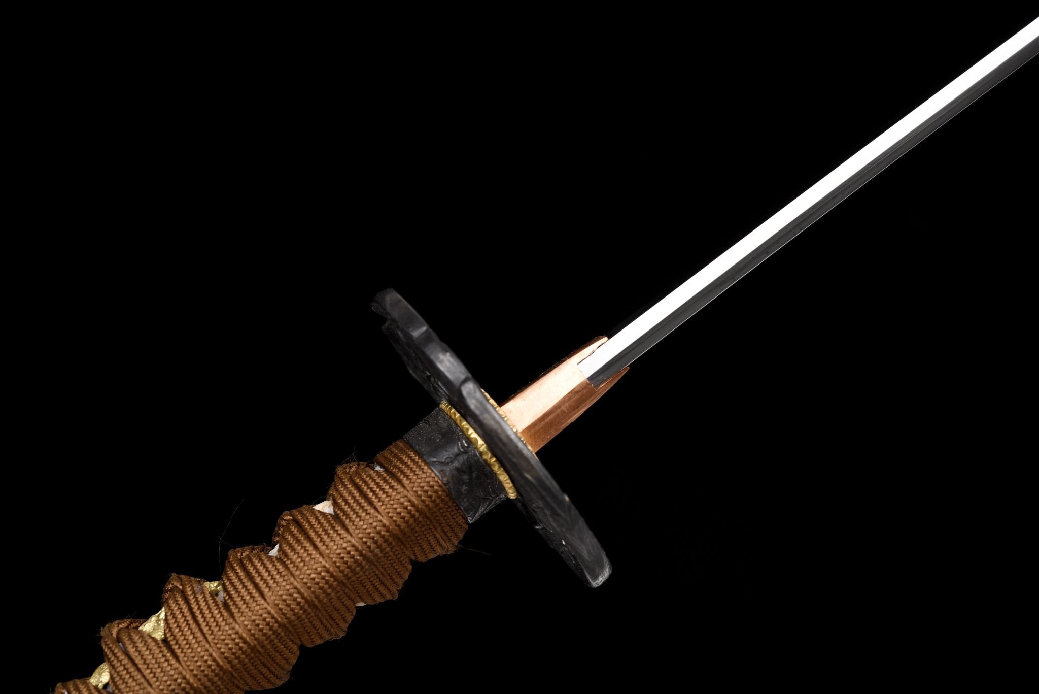 Collectable Katana Koi Dance High Carbon Chōji Hamon Brown Saya 鯉舞 | KatanaSwordArt Katana For Sale 2025