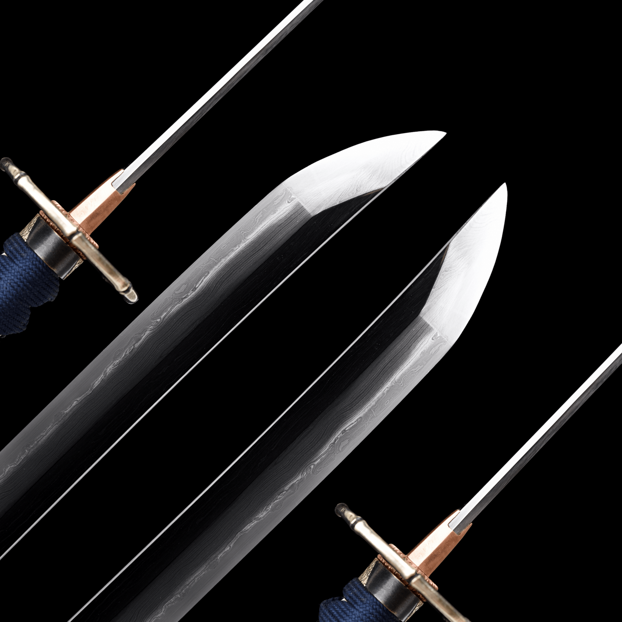 Collectable Katana Midnight Bamboo Sanmai Steel Clay Tempered Purple Saya 竹影 | KatanaSwordArt Katana For Sale 2025