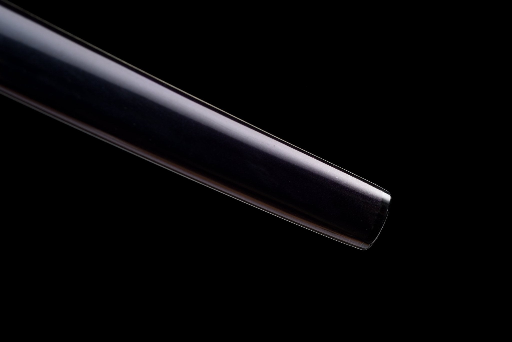 Collectable Katana Midnight Bamboo Sanmai Steel Clay Tempered Purple Saya 竹影 | KatanaSwordArt Katana For Sale 2025