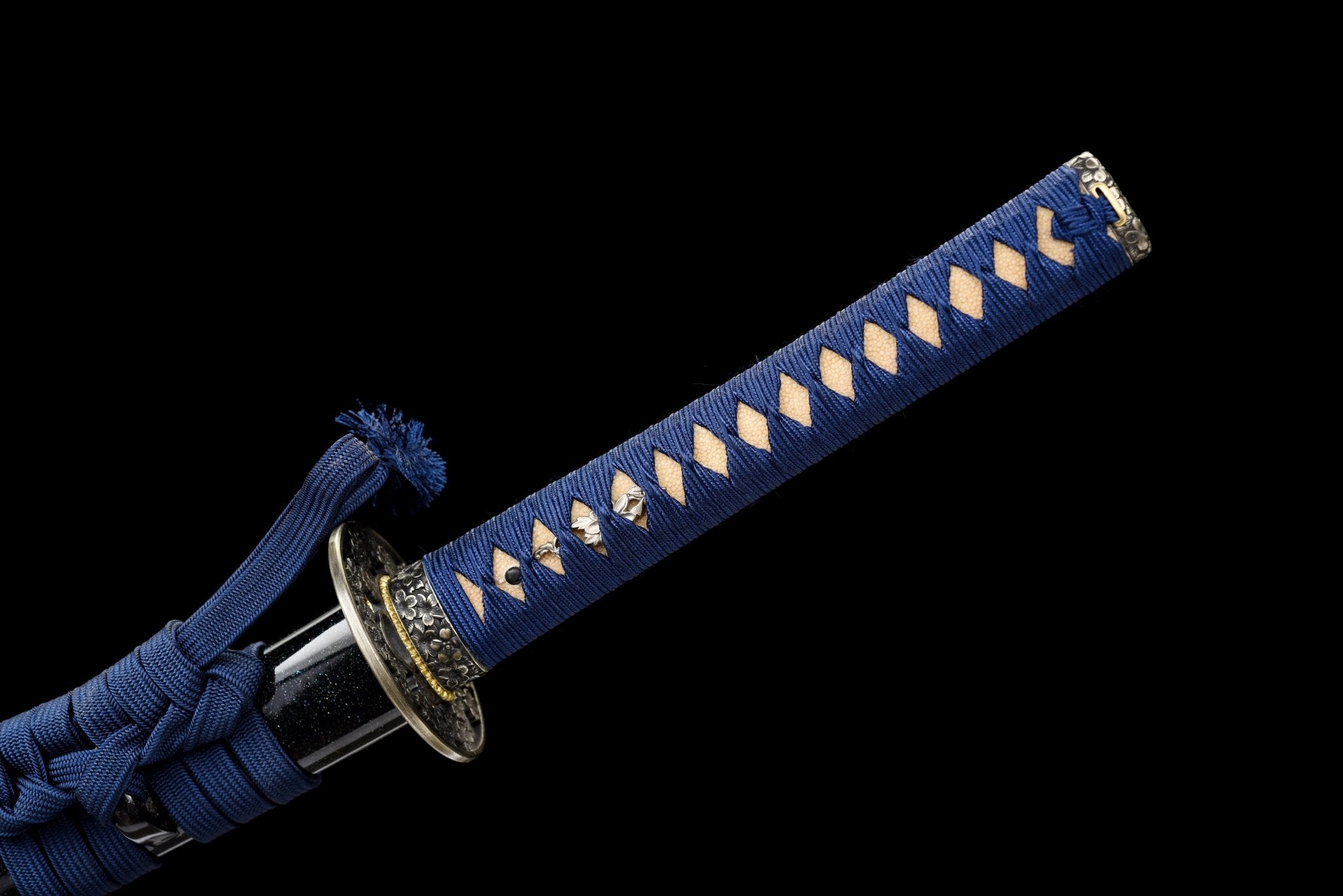 Collectable Katana Sakura Bloom Sanmai Steel Clay Tempered Pearl Inlaid Saya 櫻刃 | KatanaSwordArt Katana For Sale 2025