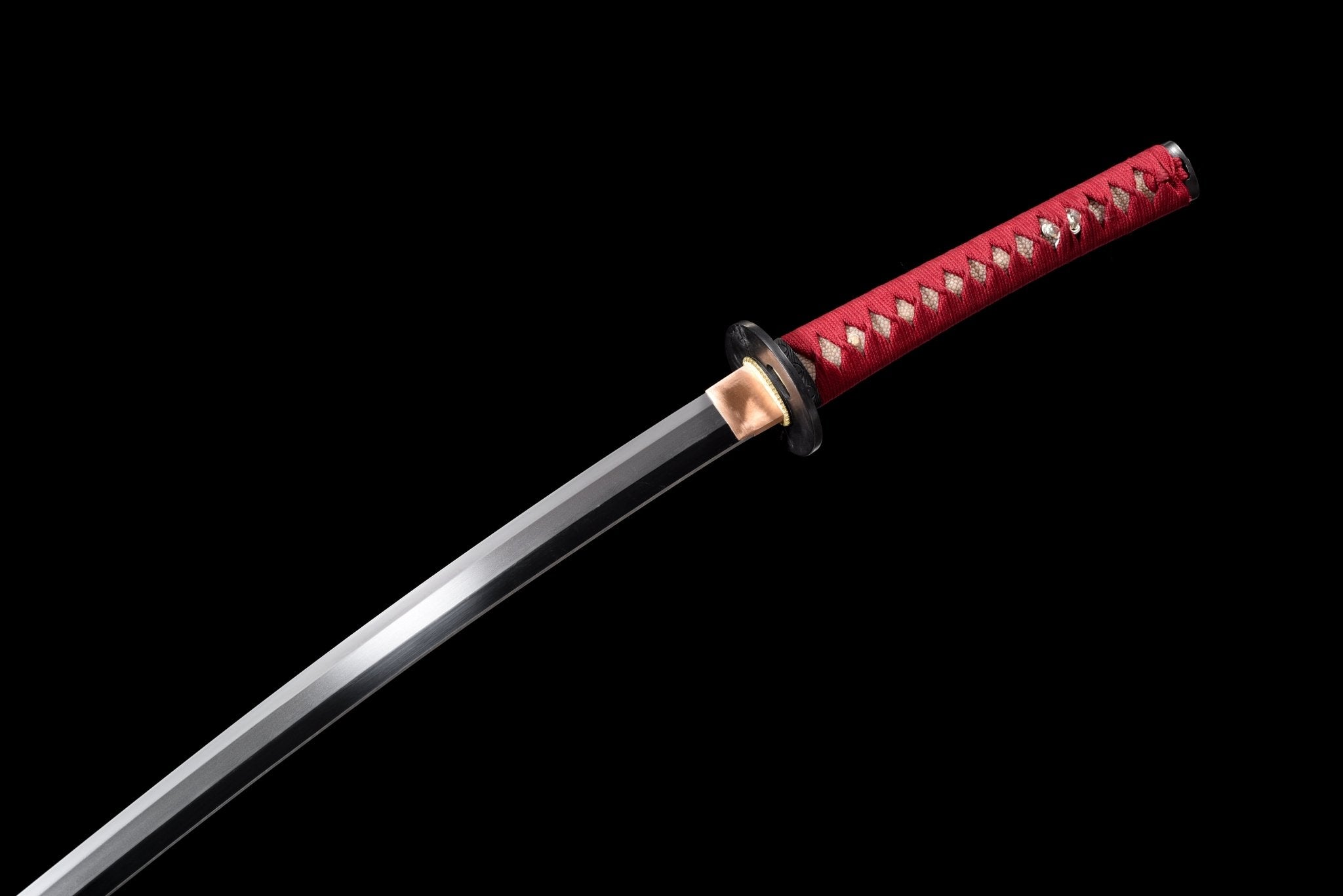 Collectable Katana Scarlet Roar Folded Steel Clay Tempered Brown Saya 绛云啸 | KatanaSwordArt Katana For Sale 2025