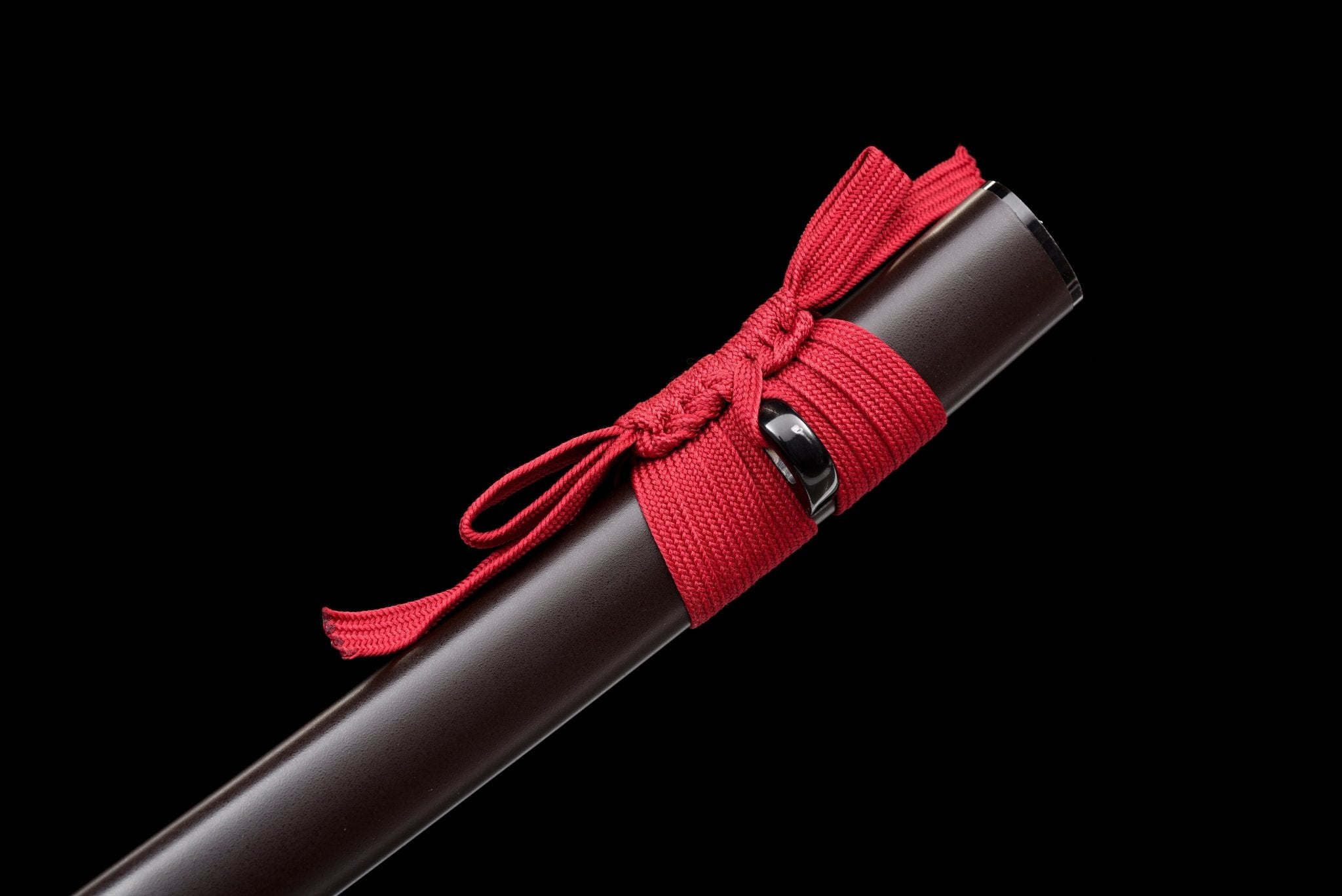 Collectable Katana Scarlet Roar Folded Steel Clay Tempered Brown Saya 绛云啸 | KatanaSwordArt Katana For Sale 2025