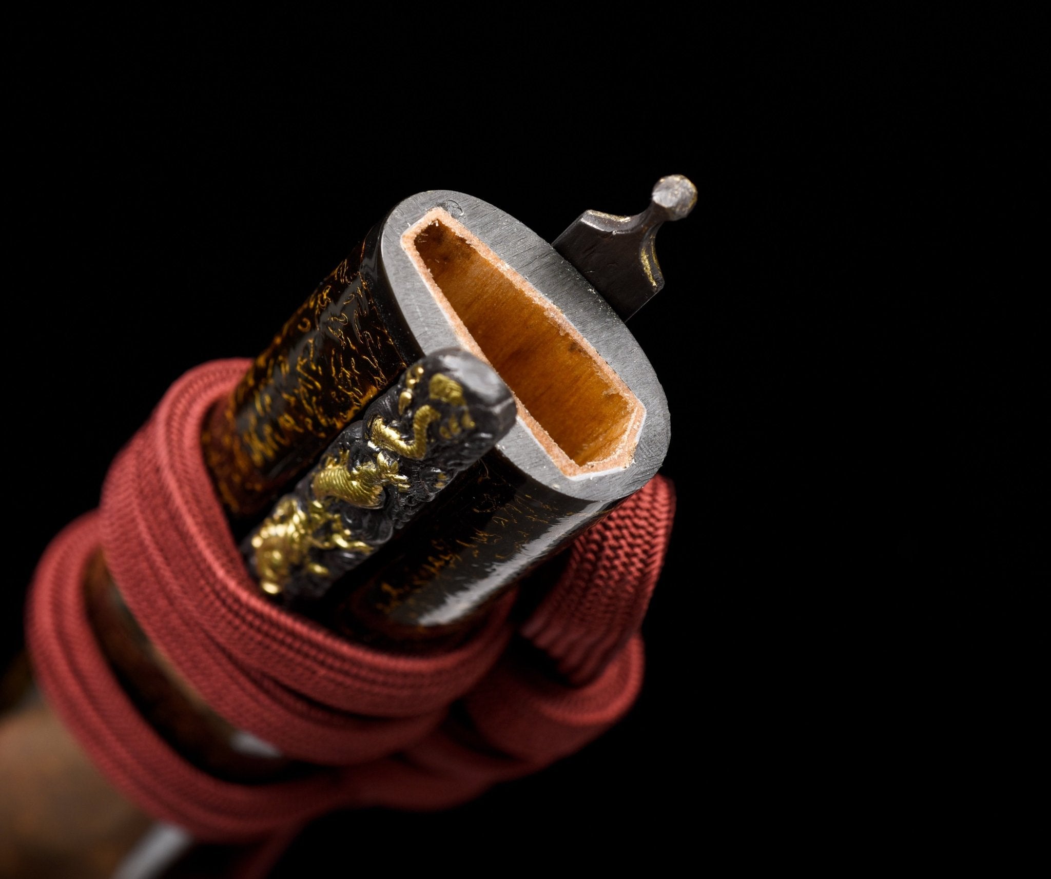 Collectable Katana Shadow Dragon Sanmai Steel Clay Tempered Kin Mushikui Saya 影龍 | KatanaSwordArt Katana For Sale 2025