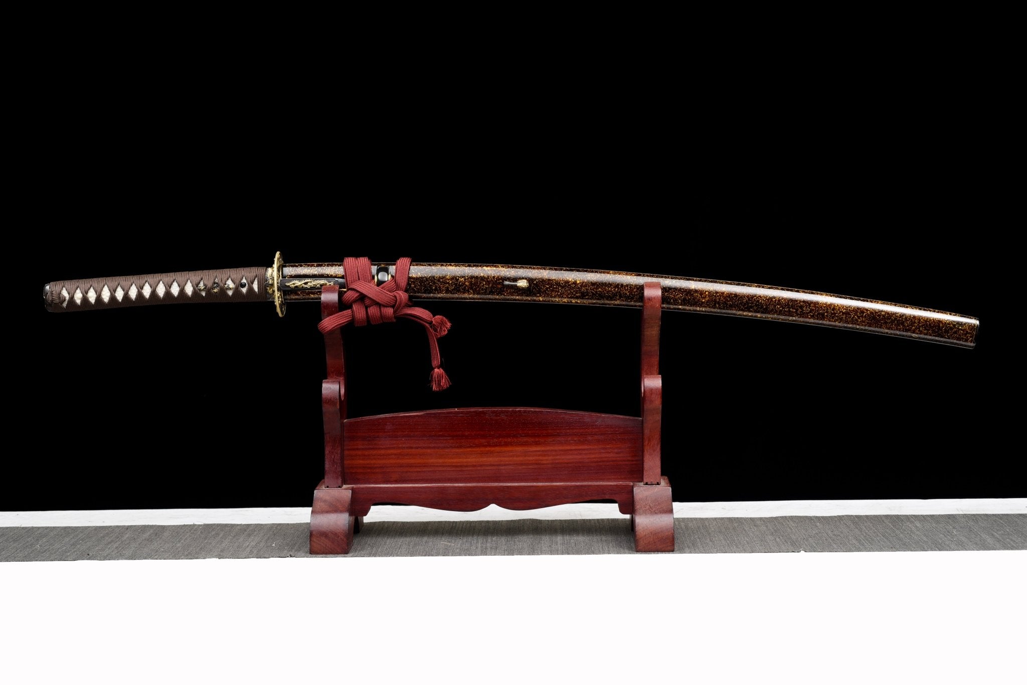 Collectable Katana Shadow Dragon Sanmai Steel Clay Tempered Kin Mushikui Saya 影龍 | KatanaSwordArt Katana For Sale 2025