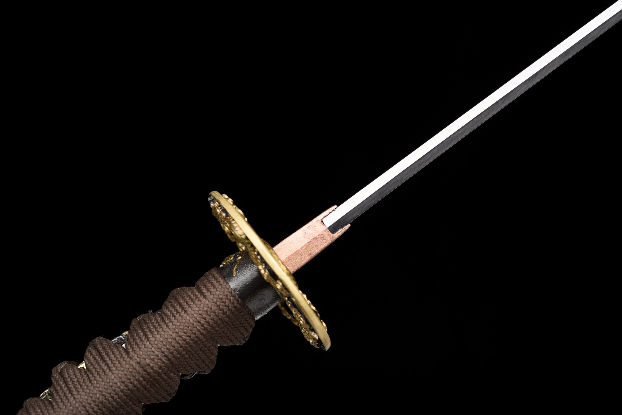 Collectable Katana Shadow Dragon Sanmai Steel Clay Tempered Kin Mushikui Saya 影龍 | KatanaSwordArt Katana For Sale 2025