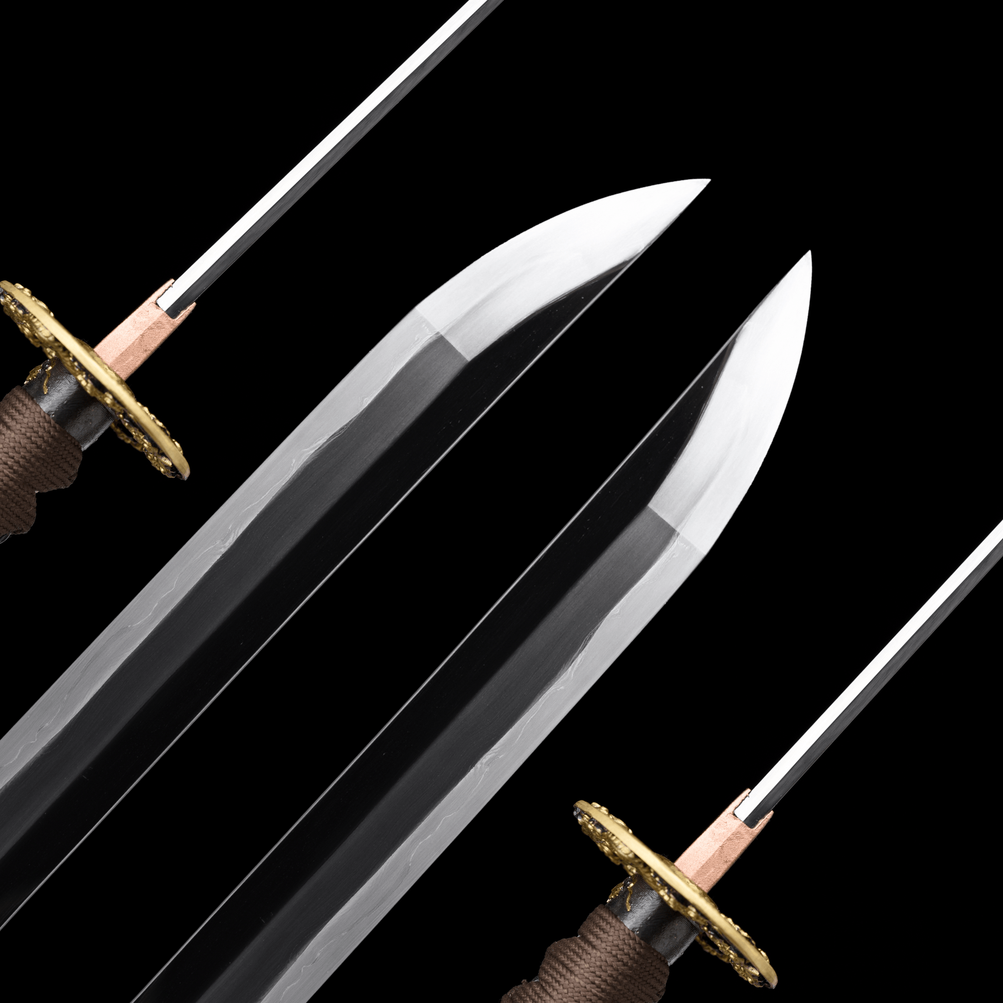 Collectable Katana Shadow Dragon Sanmai Steel Clay Tempered Kin Mushikui Saya 影龍 | KatanaSwordArt Katana For Sale 2025