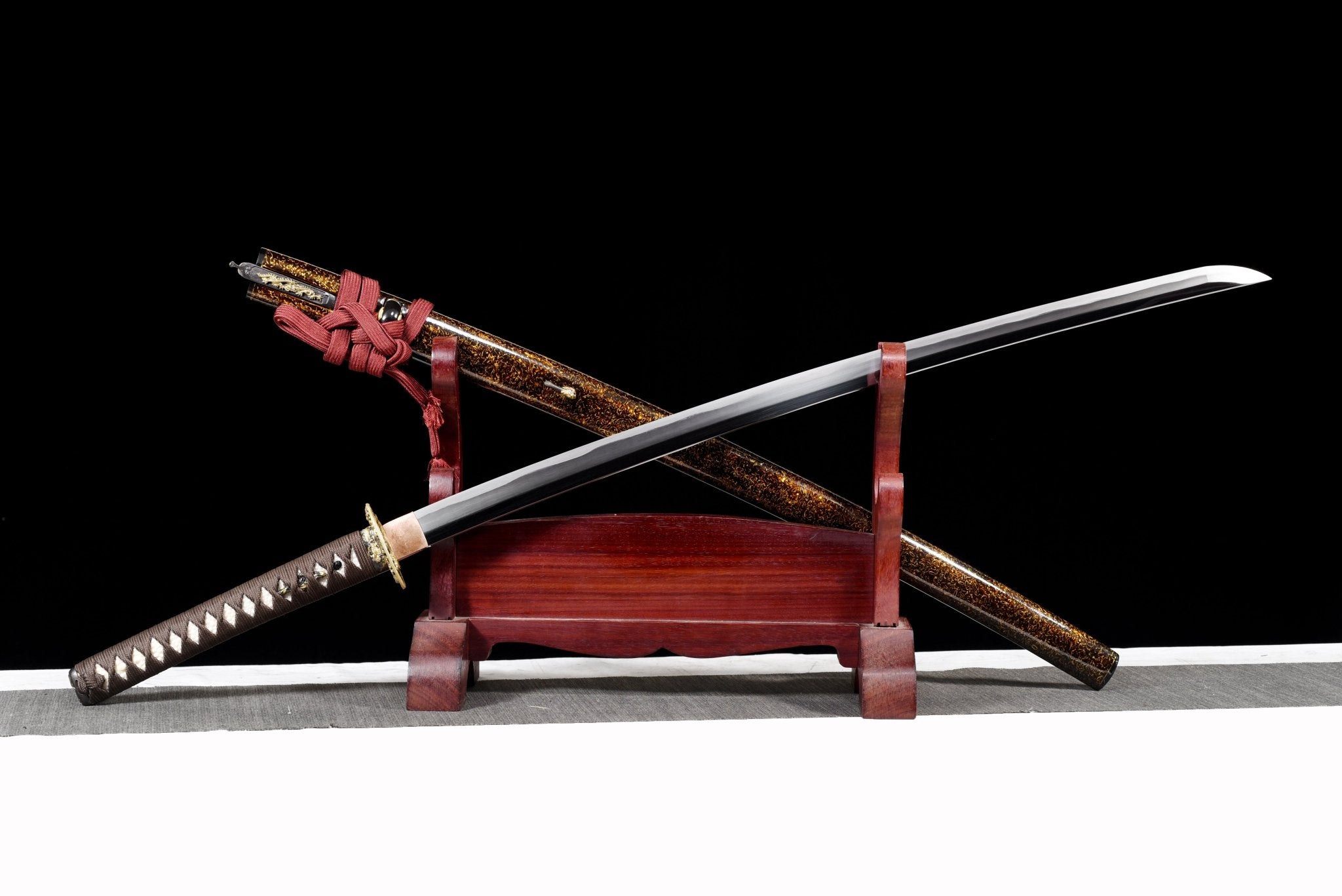 Collectable Katana Shadow Dragon Sanmai Steel Clay Tempered Kin Mushikui Saya 影龍 | KatanaSwordArt Katana For Sale 2025