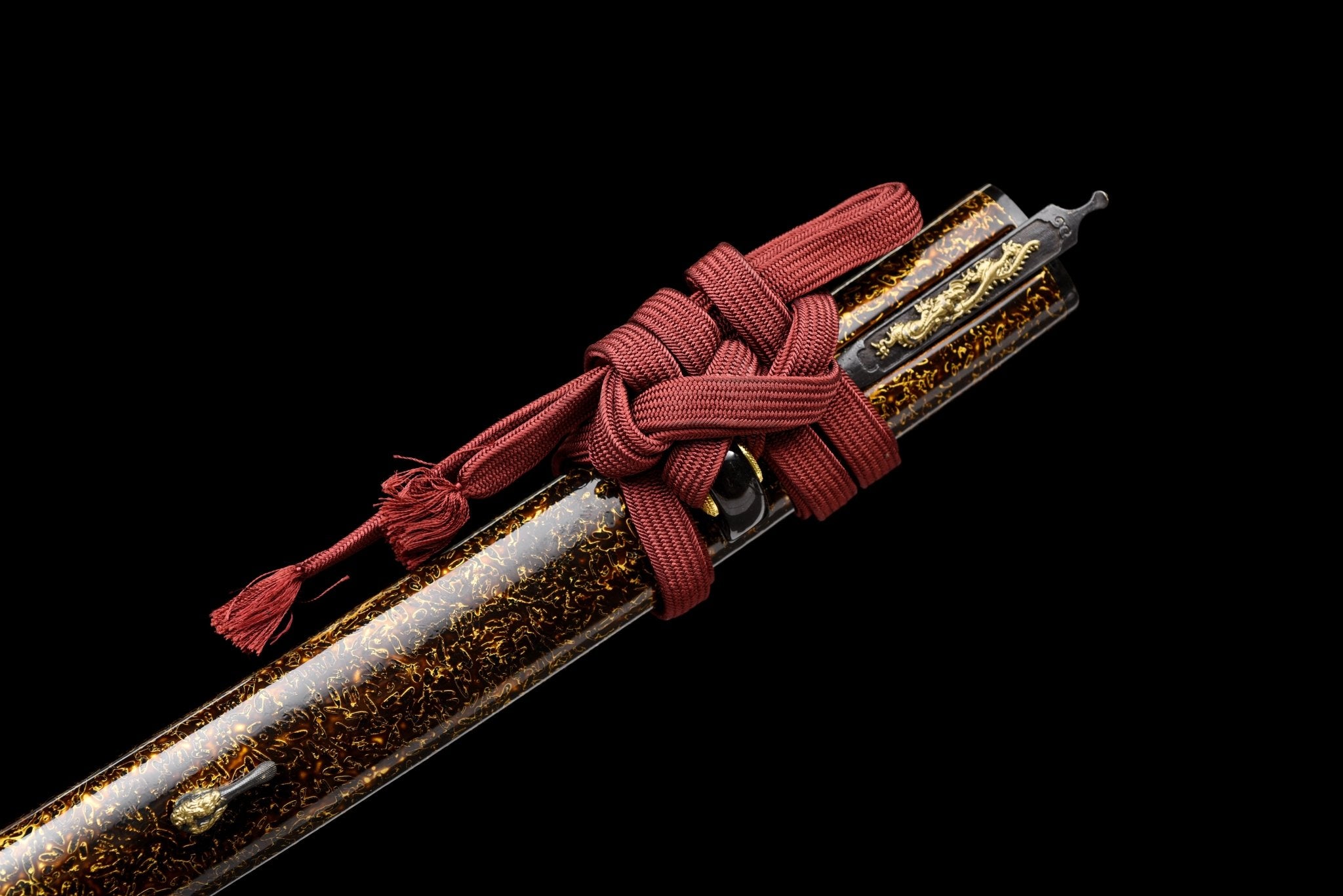 Collectable Katana Shadow Dragon Sanmai Steel Clay Tempered Kin Mushikui Saya 影龍 | KatanaSwordArt Katana For Sale 2025