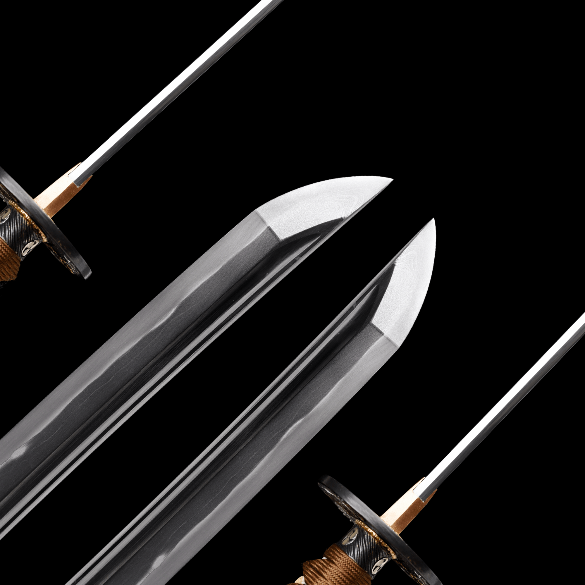 Collectable Katana Tiger Soul Sanmai Steel Clay Tempered Red Saya 虎魂 | KatanaSwordArt Katana For Sale 2025