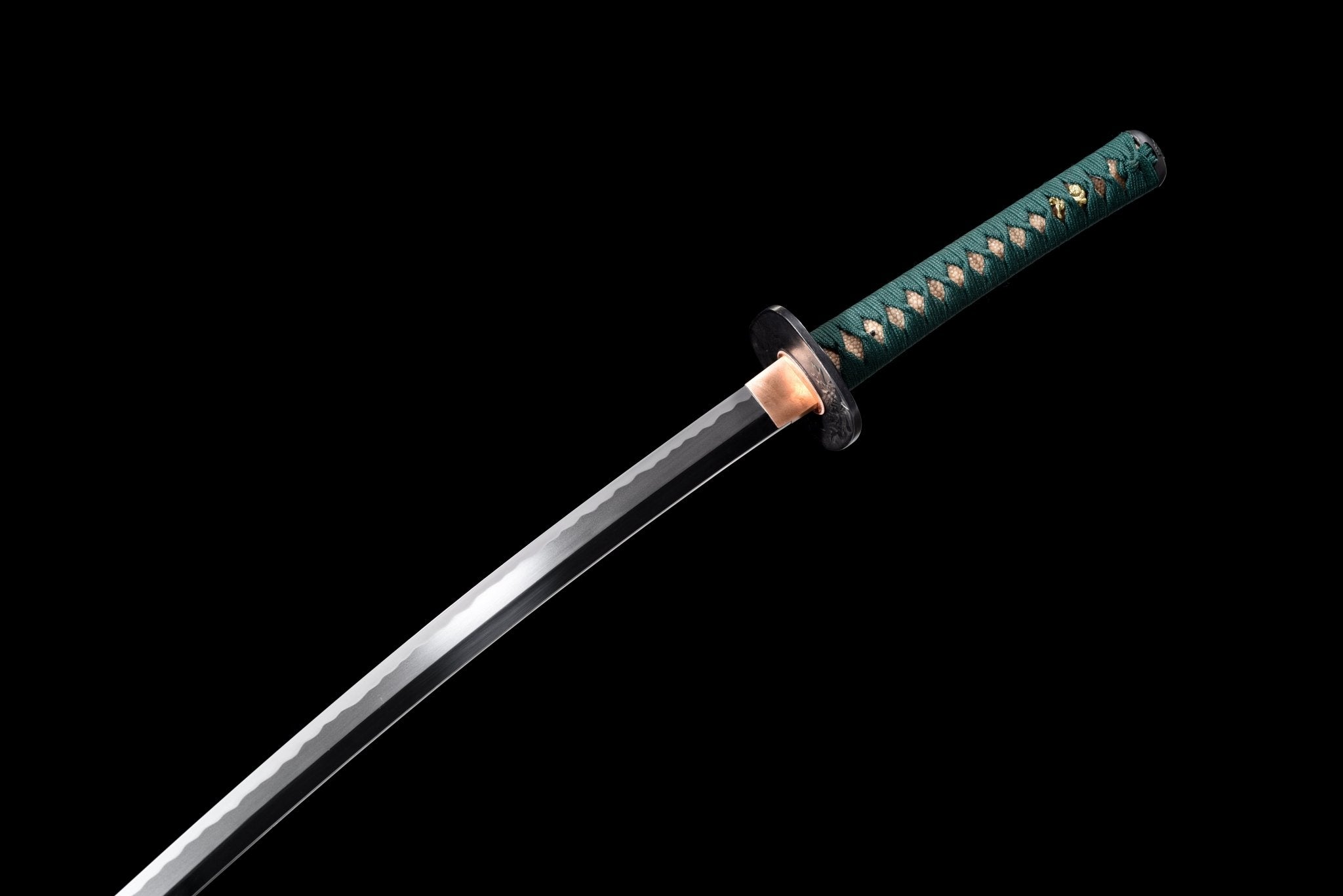 Collectable Katana Verdant Lion Folded Steel Clay Tempered Red Saya 翠獅 | KatanaSwordArt Katana For Sale 2025