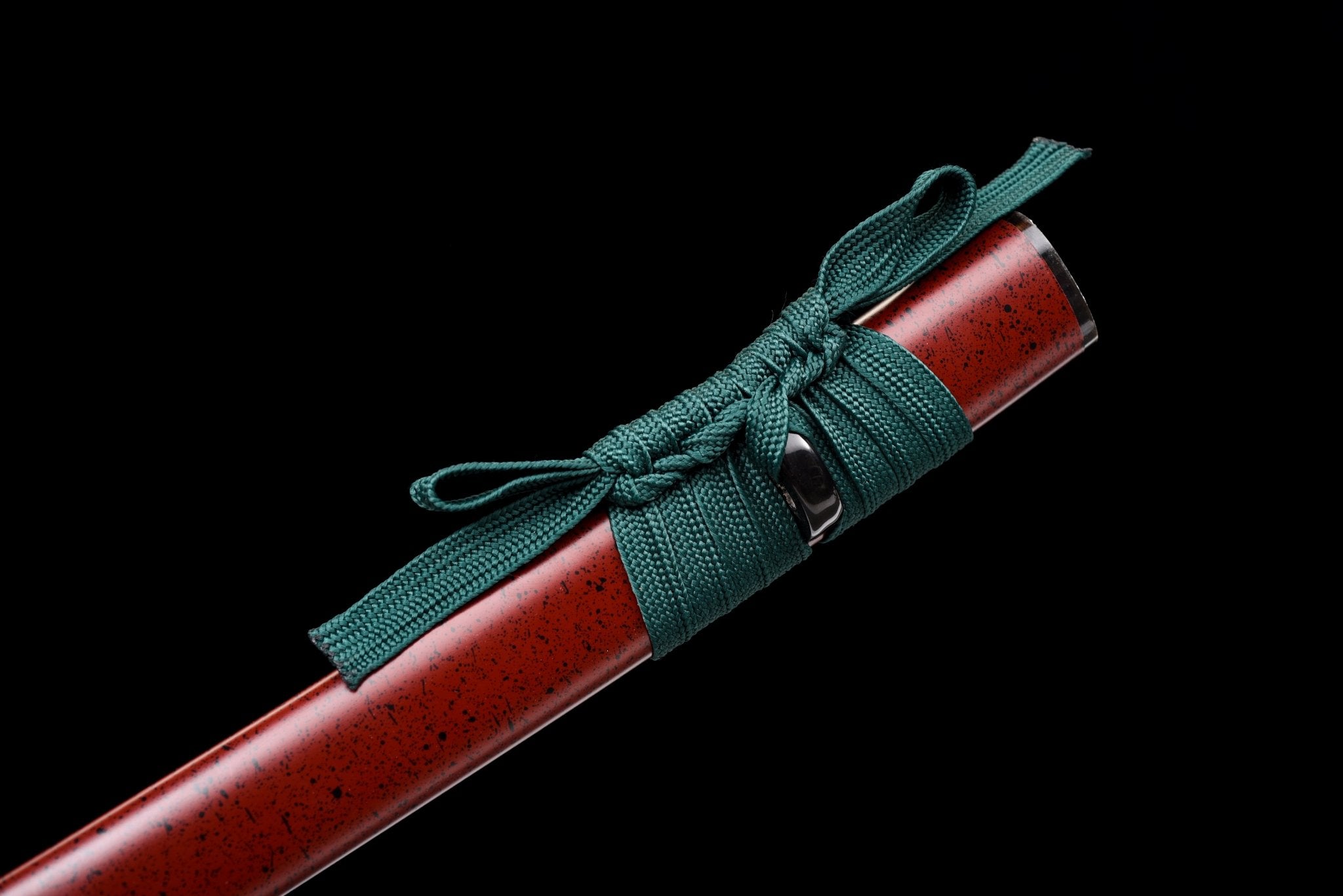 Collectable Katana Verdant Lion Folded Steel Clay Tempered Red Saya 翠獅 | KatanaSwordArt Katana For Sale 2025