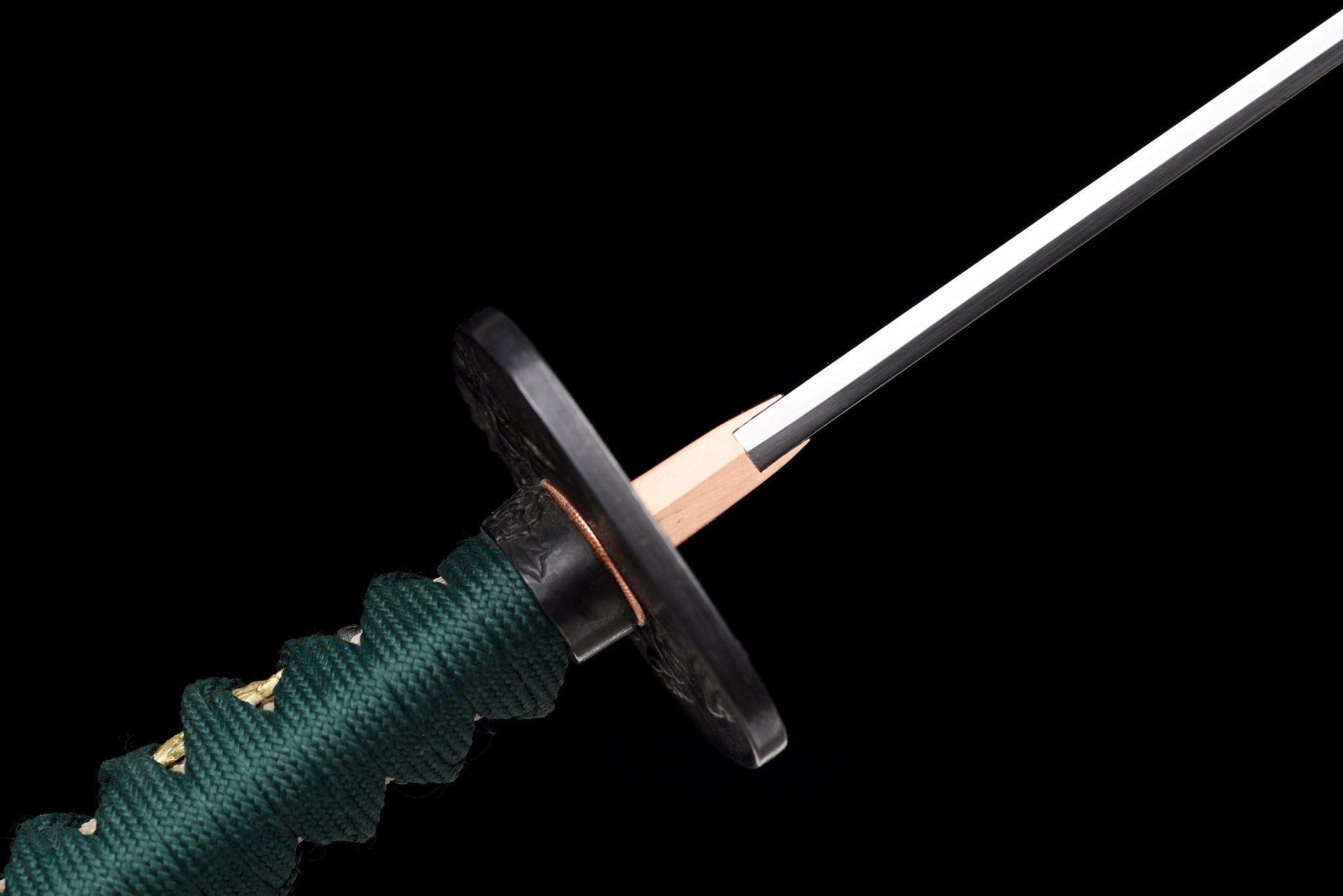 Collectable Katana Verdant Lion Folded Steel Clay Tempered Red Saya 翠獅 | KatanaSwordArt Katana For Sale 2025