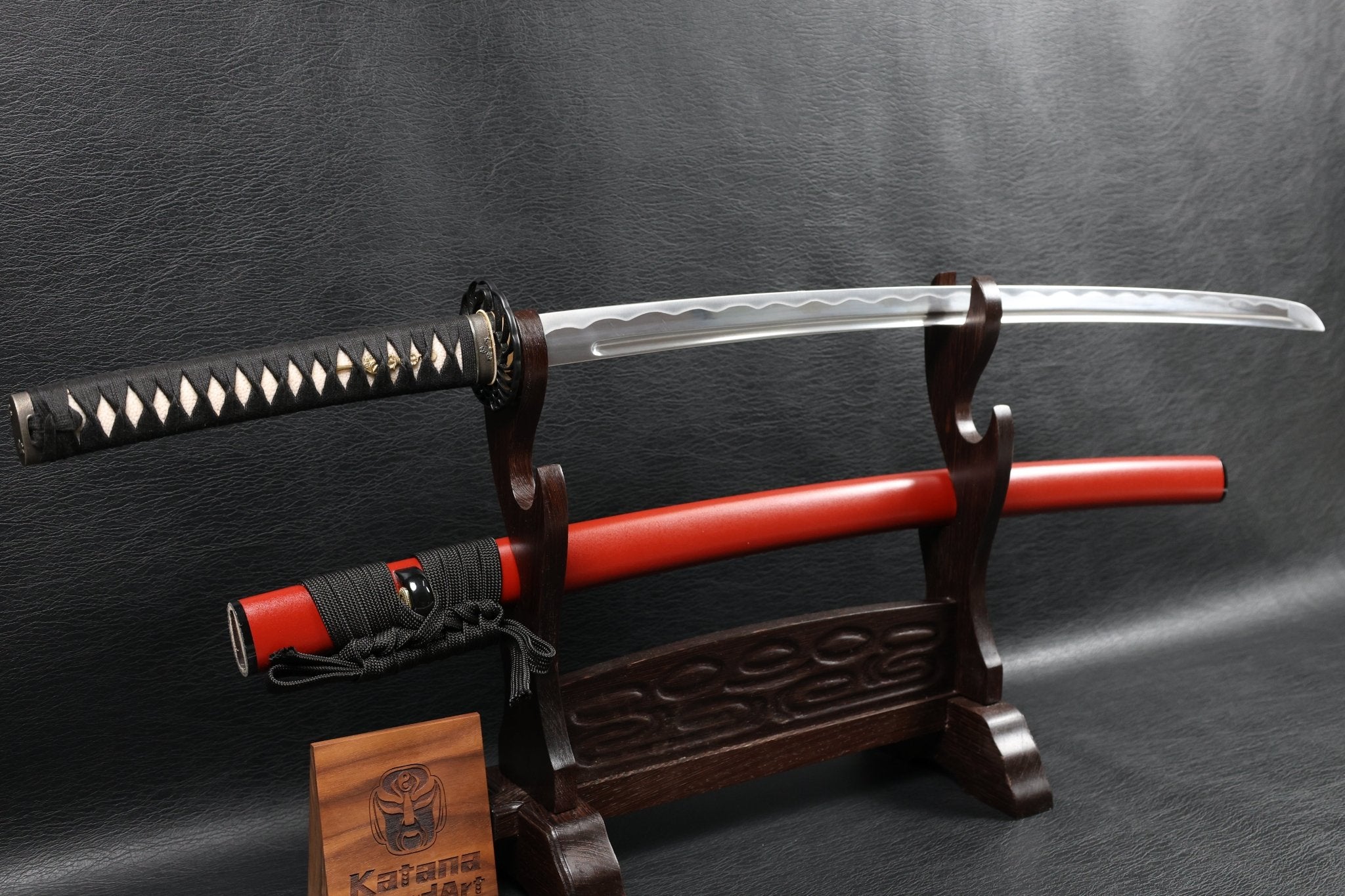 Iaito Katana Ember Crane Unsharpened Alloy Blade with Shinken‑Hi | KSA Ju | KSA iaito For Sale 2026