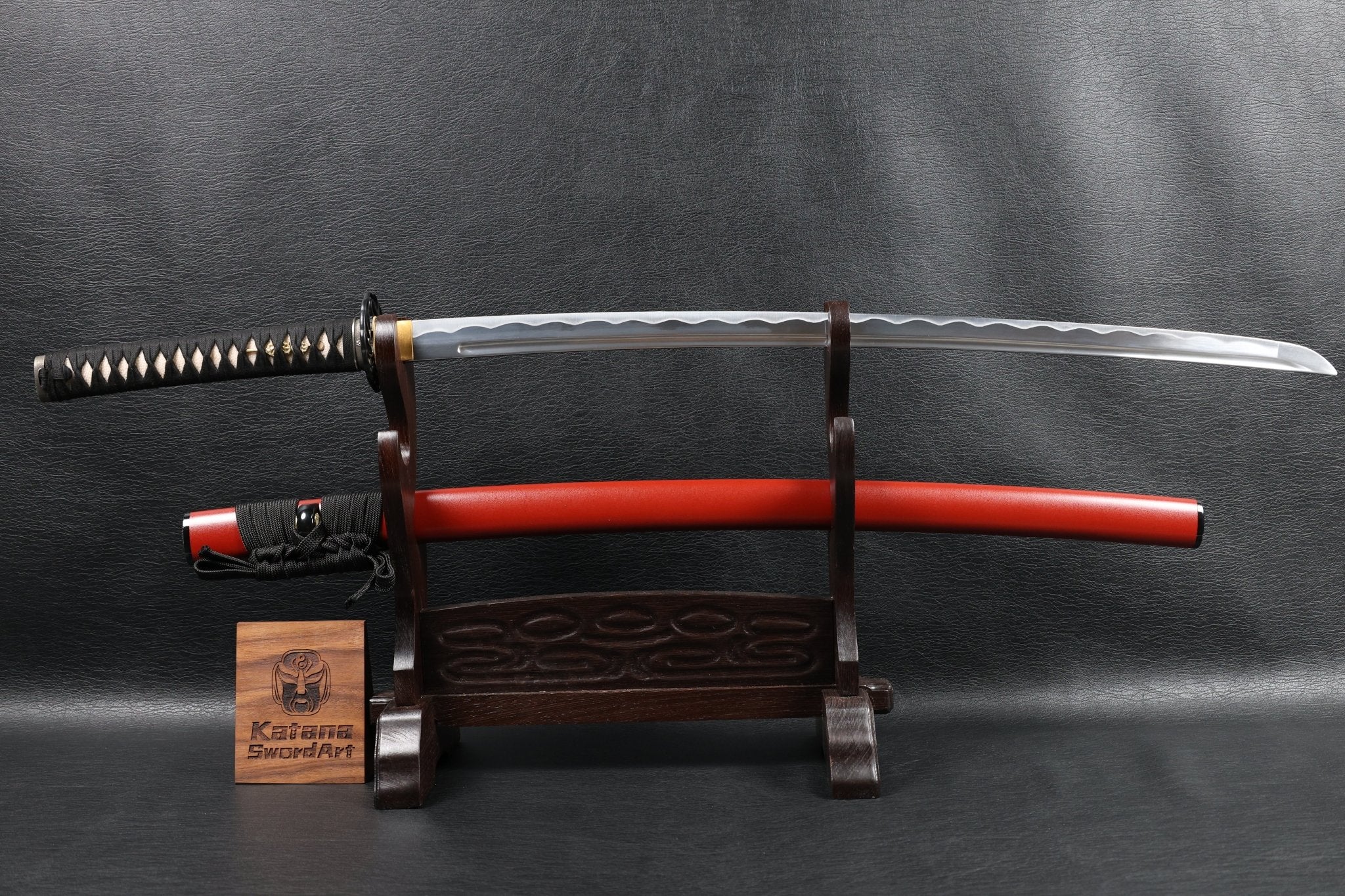 Iaito Katana Ember Crane Unsharpened Alloy Blade with Shinken‑Hi | KSA Ju | KSA iaito For Sale 2026