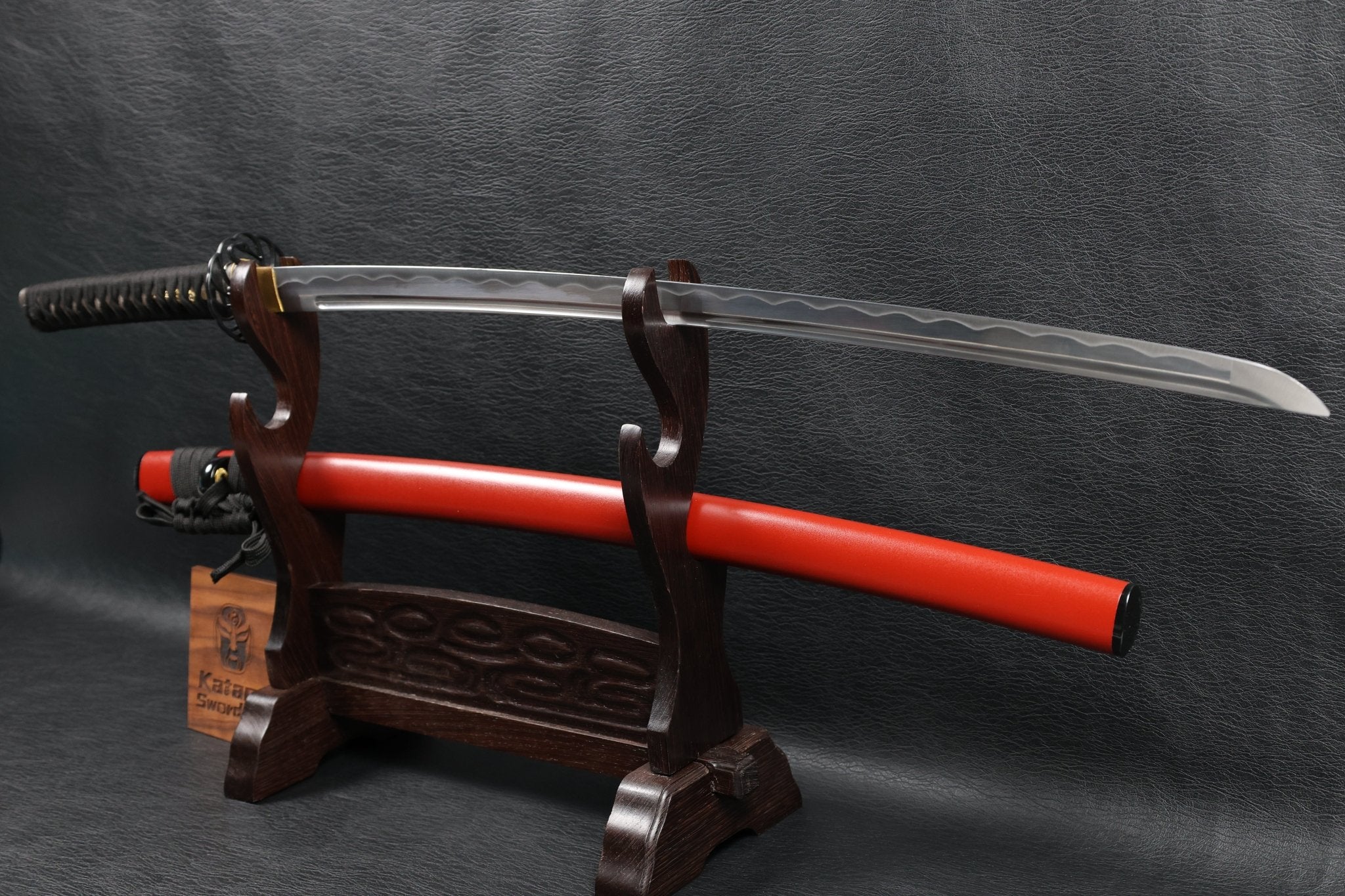 Iaito Katana Ember Crane Unsharpened Alloy Blade with Shinken‑Hi | KSA Ju | KSA iaito For Sale 2026