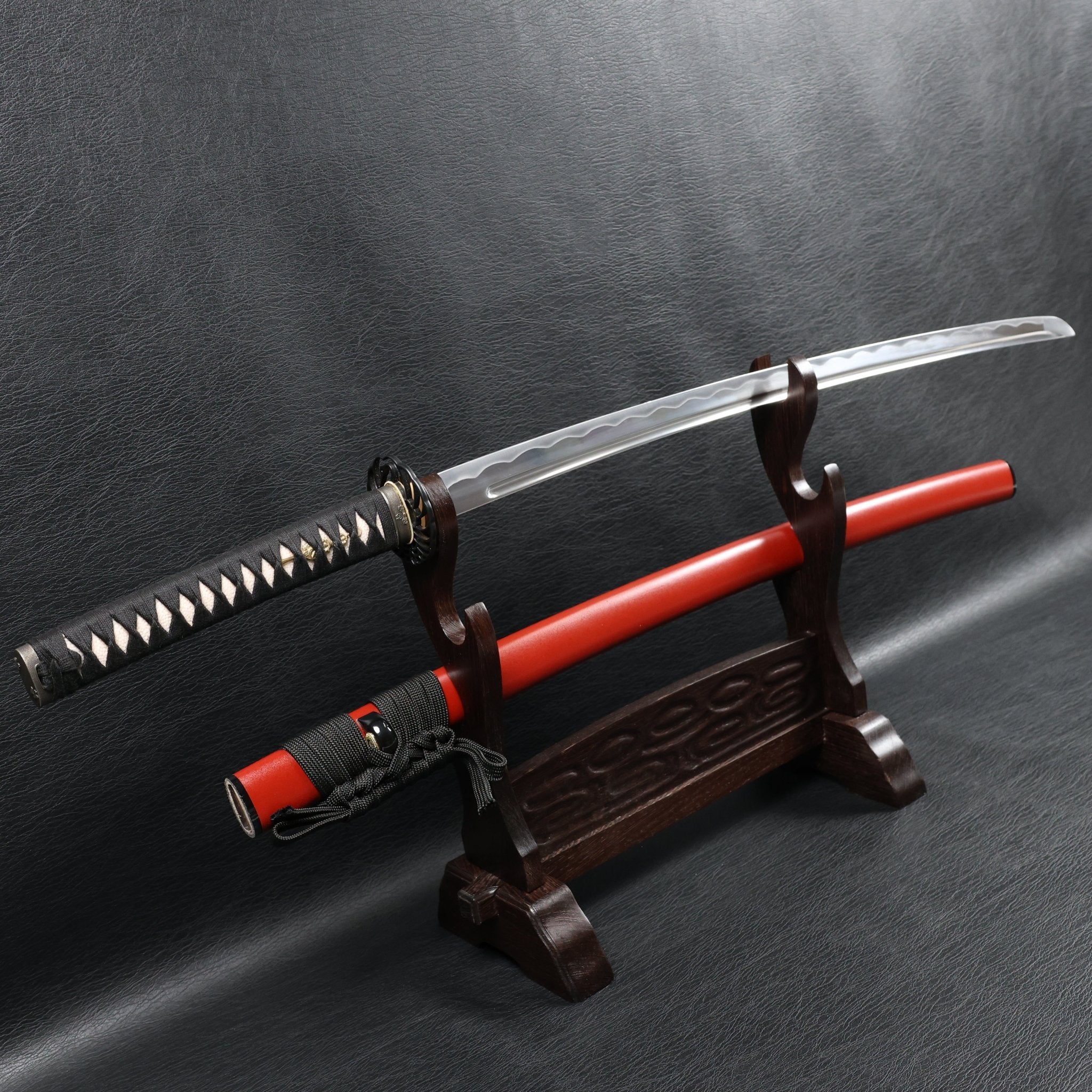 Iaito Katana Ember Crane Unsharpened Alloy Blade with Shinken‑Hi | KSA Ju | KatanaSwordArt iaito For Sale 2026