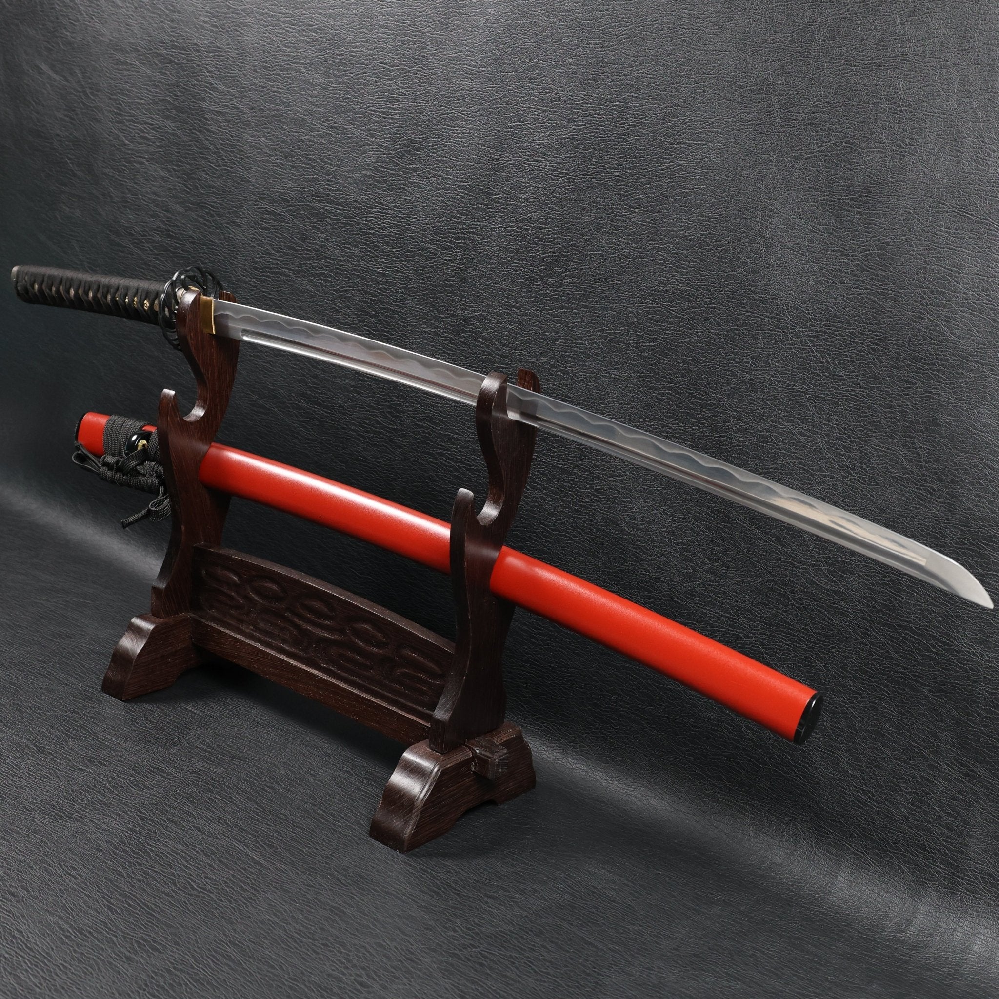 Iaito Katana Ember Crane Unsharpened Alloy Blade with Shinken‑Hi | KSA Ju | KatanaSwordArt iaito For Sale 2026