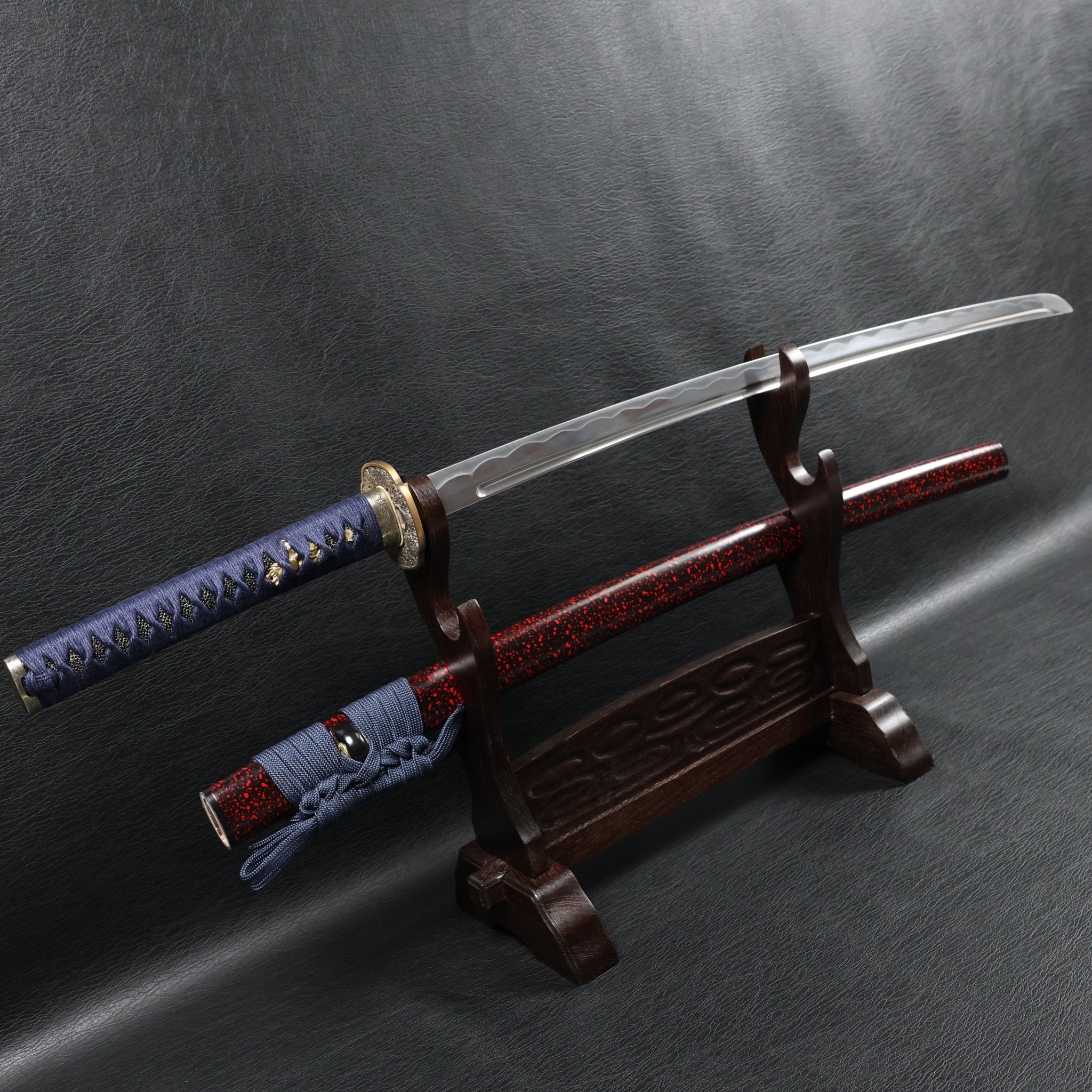 Iaito Katana Midnight Blossom Unsharpened Alloy Blade with Shinken‑Hi | KSA Ju | KatanaSwordArt iaito For Sale 2026