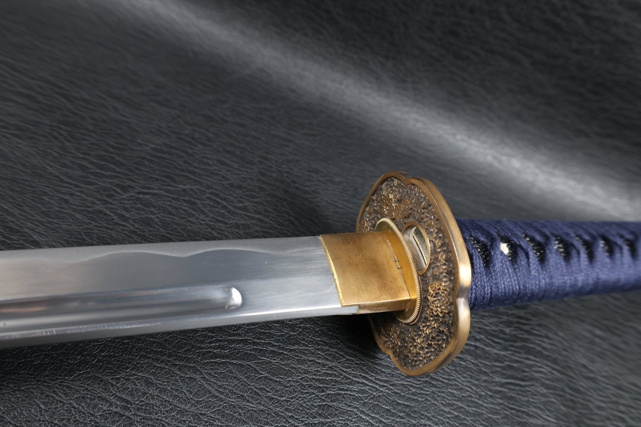 Iaito Katana Midnight Blossom Unsharpened Alloy Blade with Shinken‑Hi | KSA Ju | KSA iaito For Sale 2026