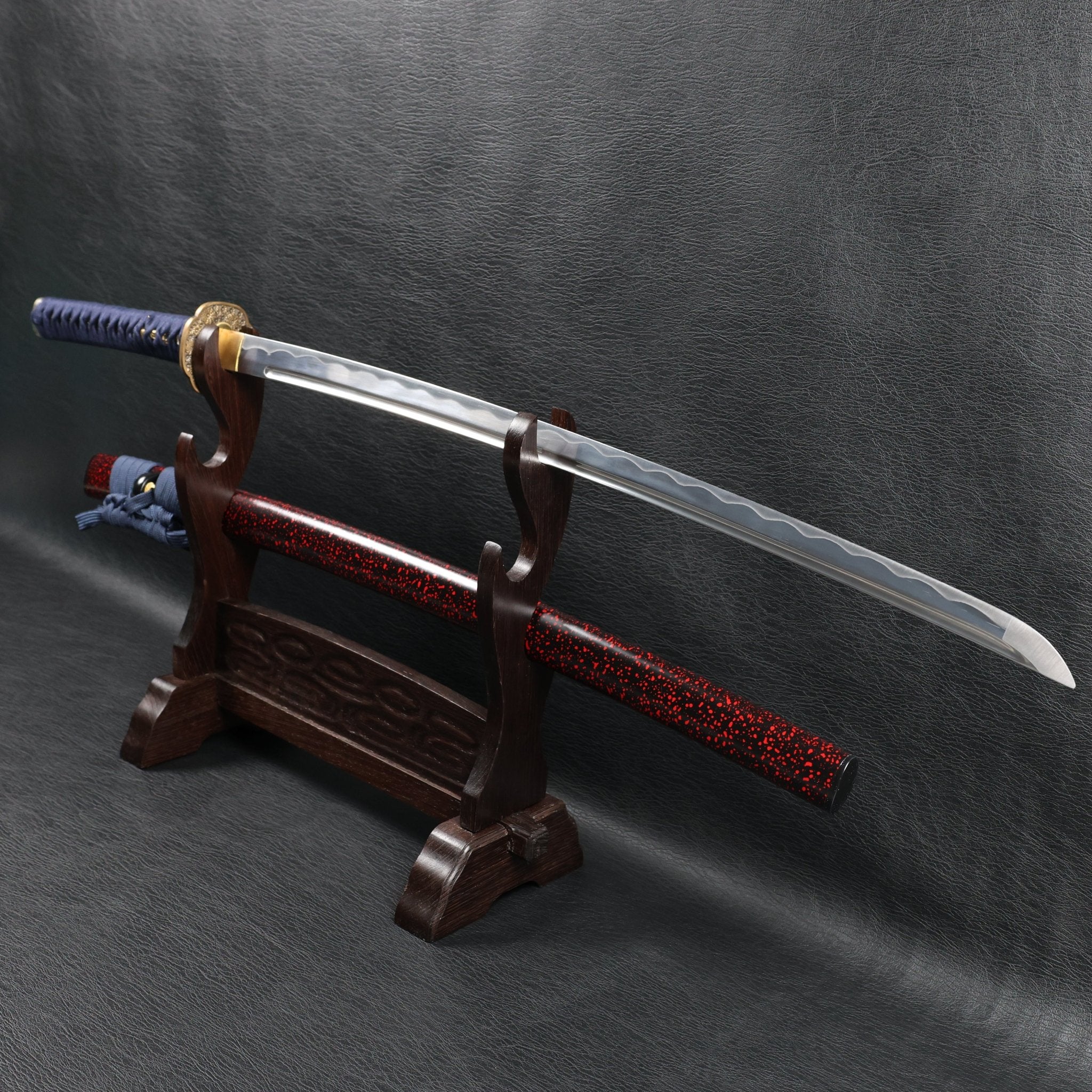 Iaito Katana Midnight Blossom Unsharpened Alloy Blade with Shinken‑Hi | KSA Ju | KatanaSwordArt iaito For Sale 2026