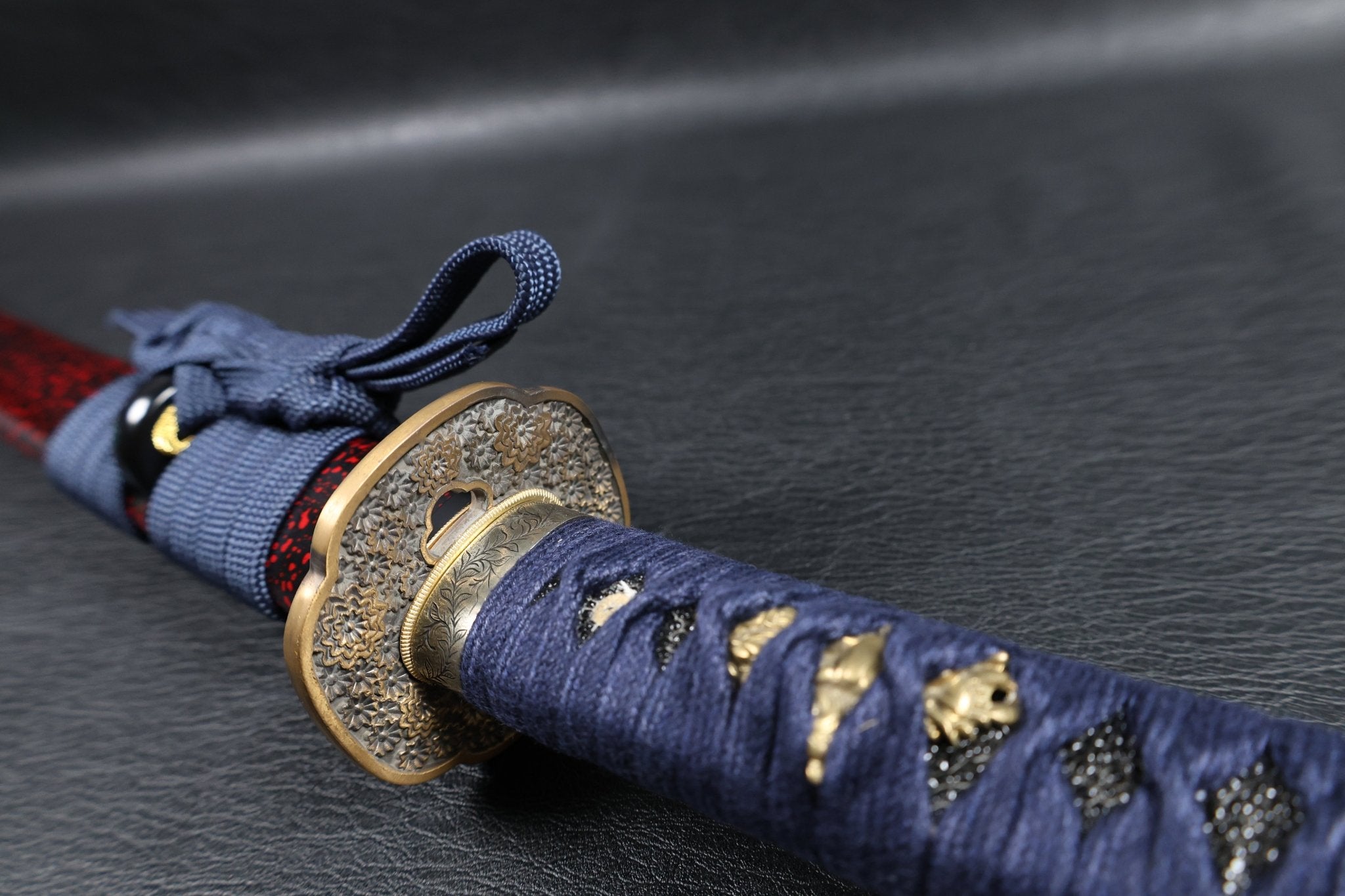 Iaito Katana Midnight Blossom Unsharpened Alloy Blade with Shinken‑Hi | KSA Ju | KSA iaito For Sale 2026