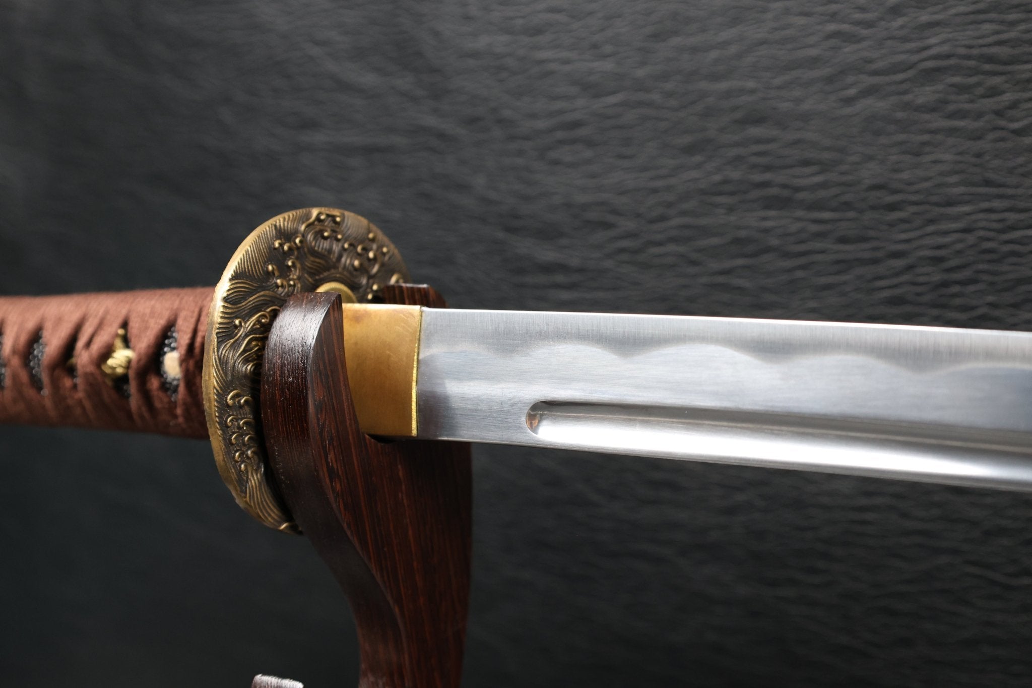 Iaito Katana Silent Tide Unsharpened Alloy Blade with Shinken‑Hi | KSA Ju | KSA iaito For Sale 2026
