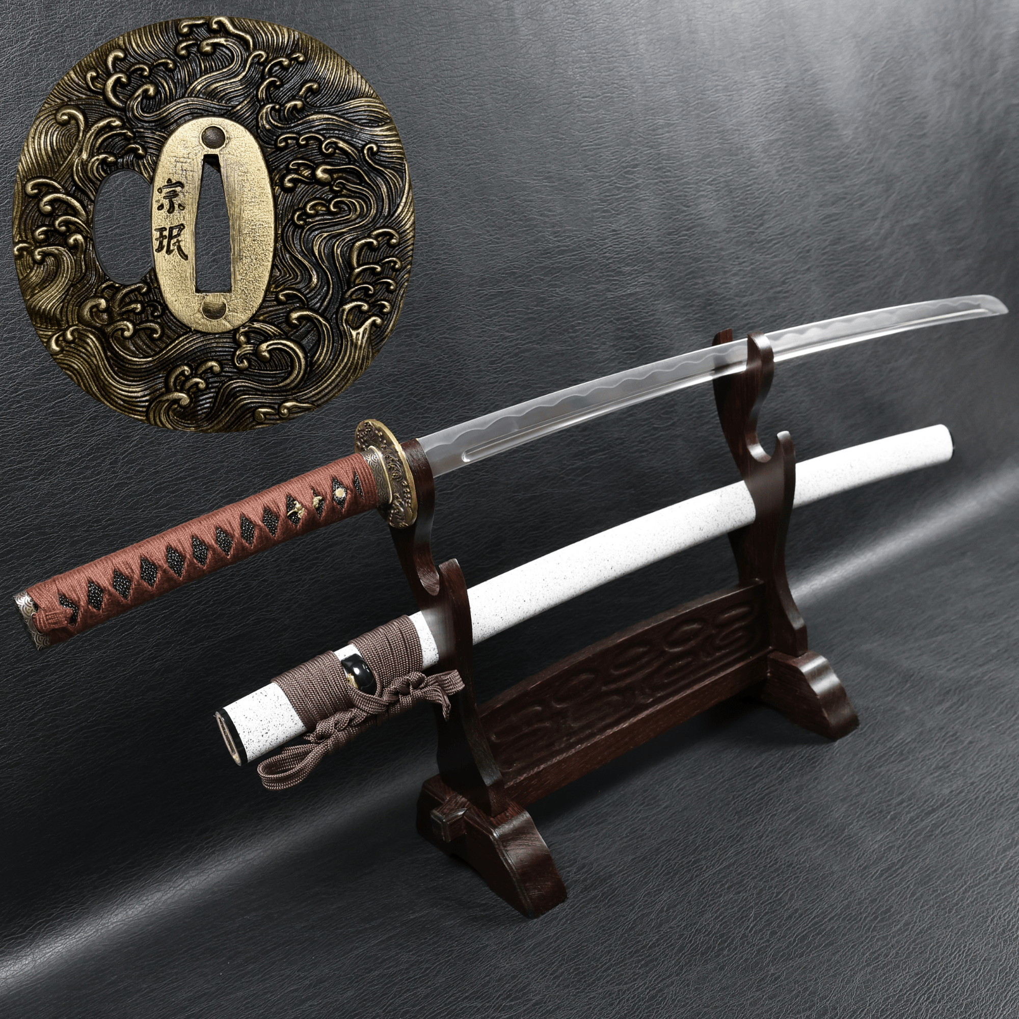 Iaito Katana Silent Tide Unsharpened Alloy Blade with Shinken‑Hi | KSA Ju | KatanaSwordArt iaito For Sale 2026