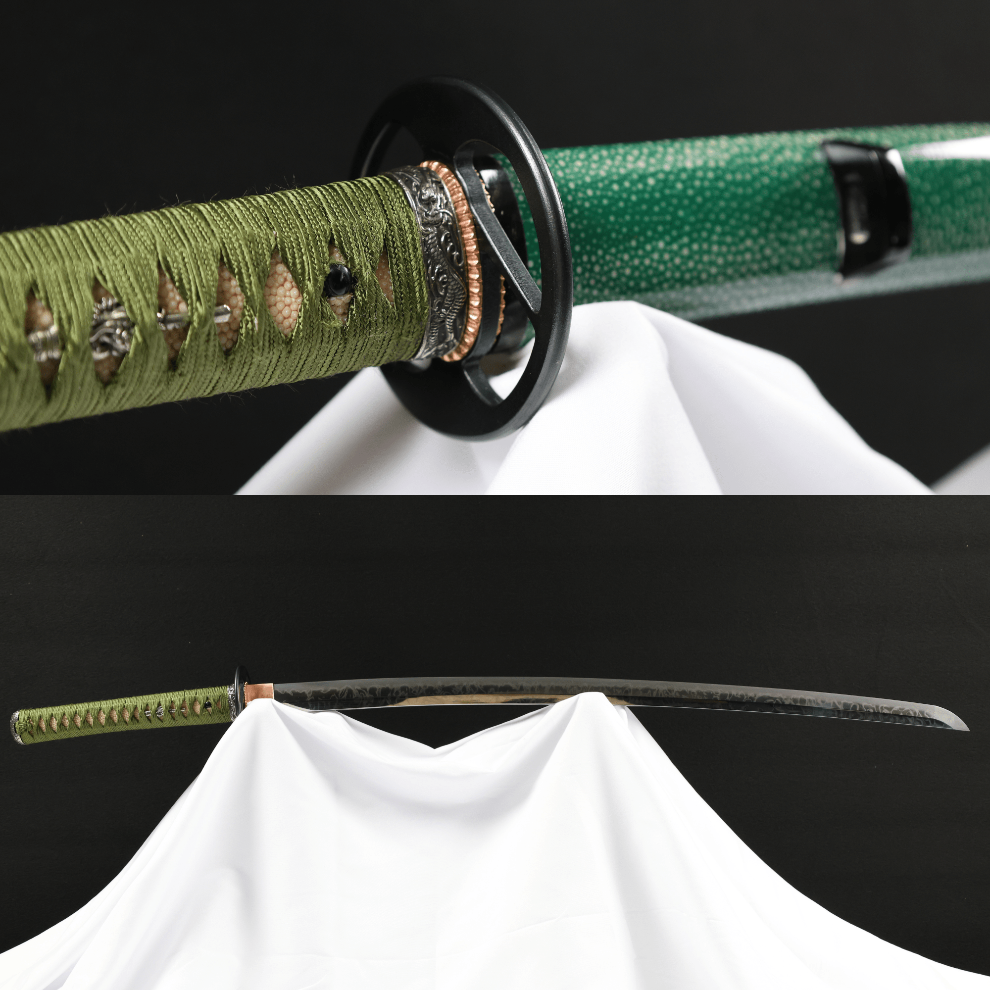 Katana Abyssal Butterfly Hitatsura Hamon Kairyū Kagechō Koshirae 淵蝶 | TangGu Sword | TangGu Sword Katana For Sale 2026
