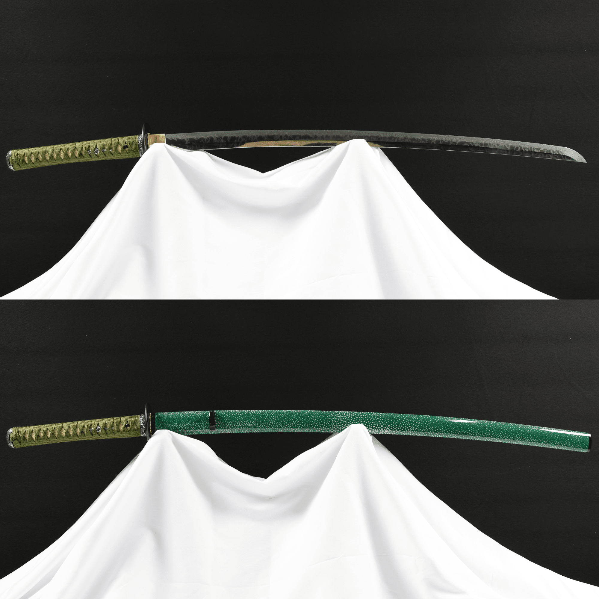 Katana Abyssal Butterfly Hitatsura Hamon Kairyū Kagechō Koshirae 淵蝶 | TangGu Sword | TangGu Sword Katana For Sale 2026