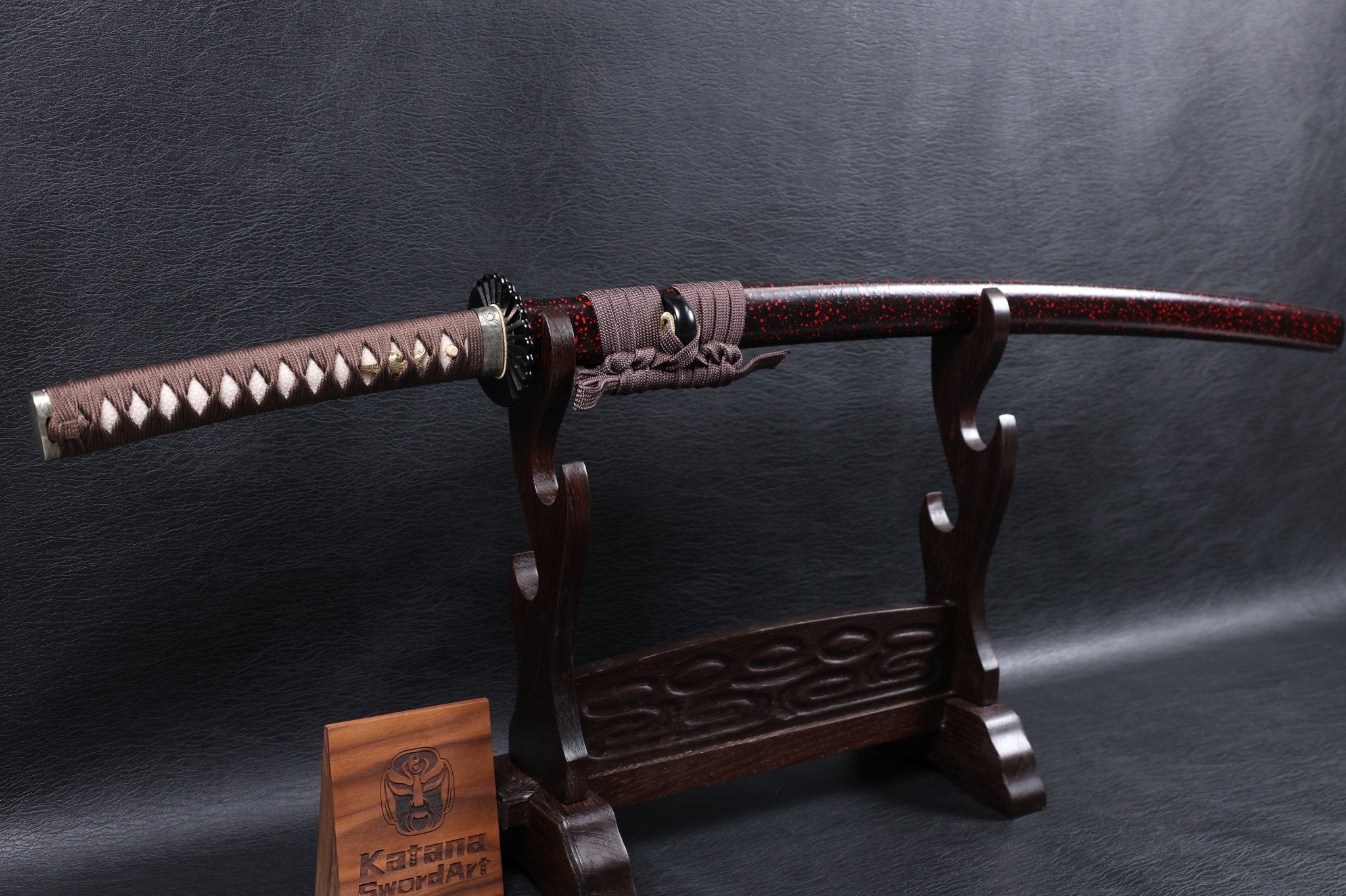 Katana Akatsuki Tonbo Folded Steel Clay Tempered Blade with Sanbonsugi Hamon | KSA Hua | KSA Katana For Sale 2026