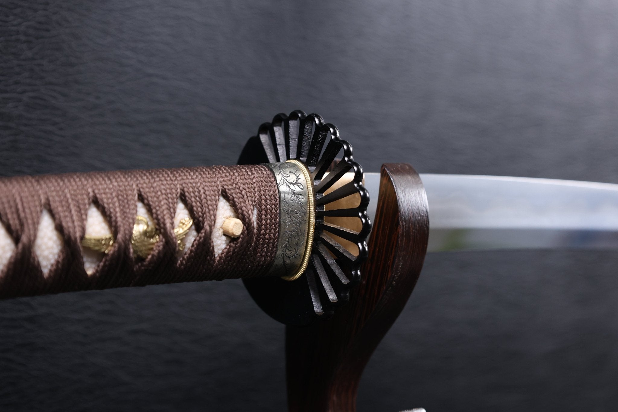 Katana Akatsuki Tonbo Folded Steel Clay Tempered Blade with Sanbonsugi Hamon | KSA Hua | KSA Katana For Sale 2026