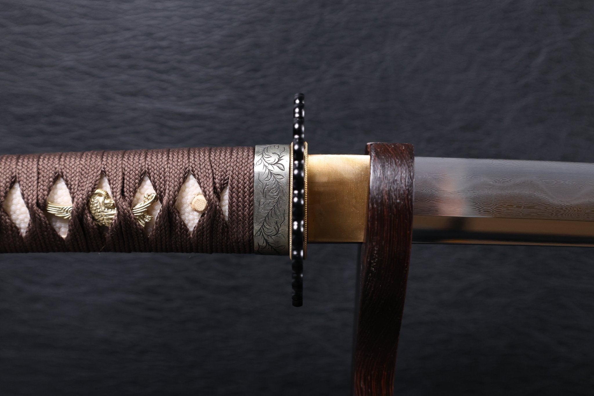 Katana Akatsuki Tonbo Folded Steel Clay Tempered Blade with Sanbonsugi Hamon | KSA Hua | KSA Katana For Sale 2026