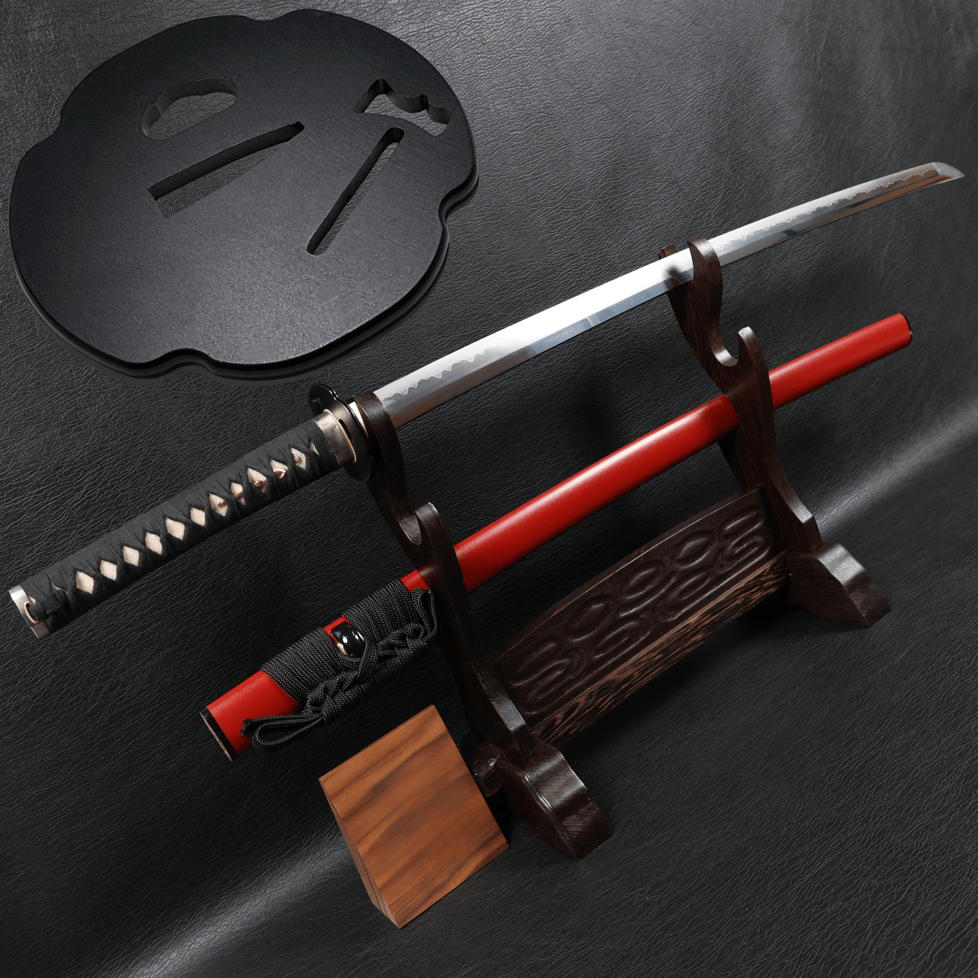 Katana AxeRhythm T10 Clay Tempered Blade with Sanbonsugi Hamon | KSA Huo | KatanaSwordArt Katana For Sale 2025