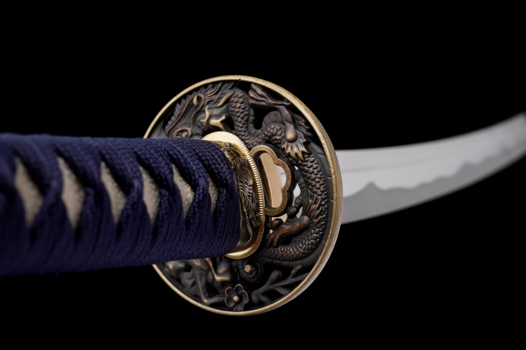 Katana Azure Dragon Snow Flecked Saya Genuine Rayskin 蒼龍雪 | KatanaSwordArt Katana For Sale 2025