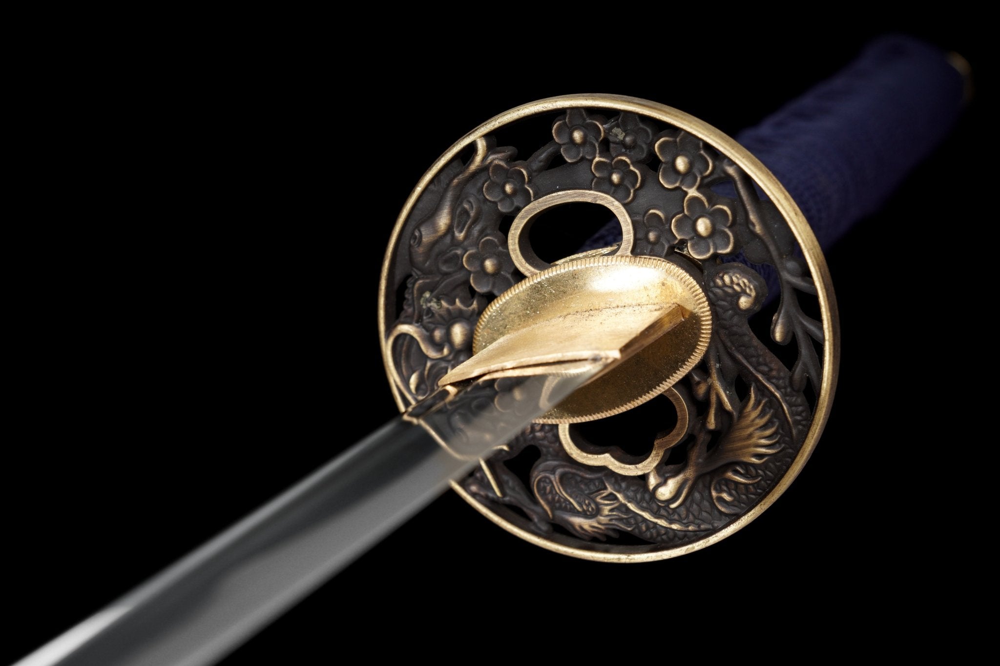 Katana Azure Dragon Snow Flecked Saya Genuine Rayskin 蒼龍雪 | KatanaSwordArt Katana For Sale 2025