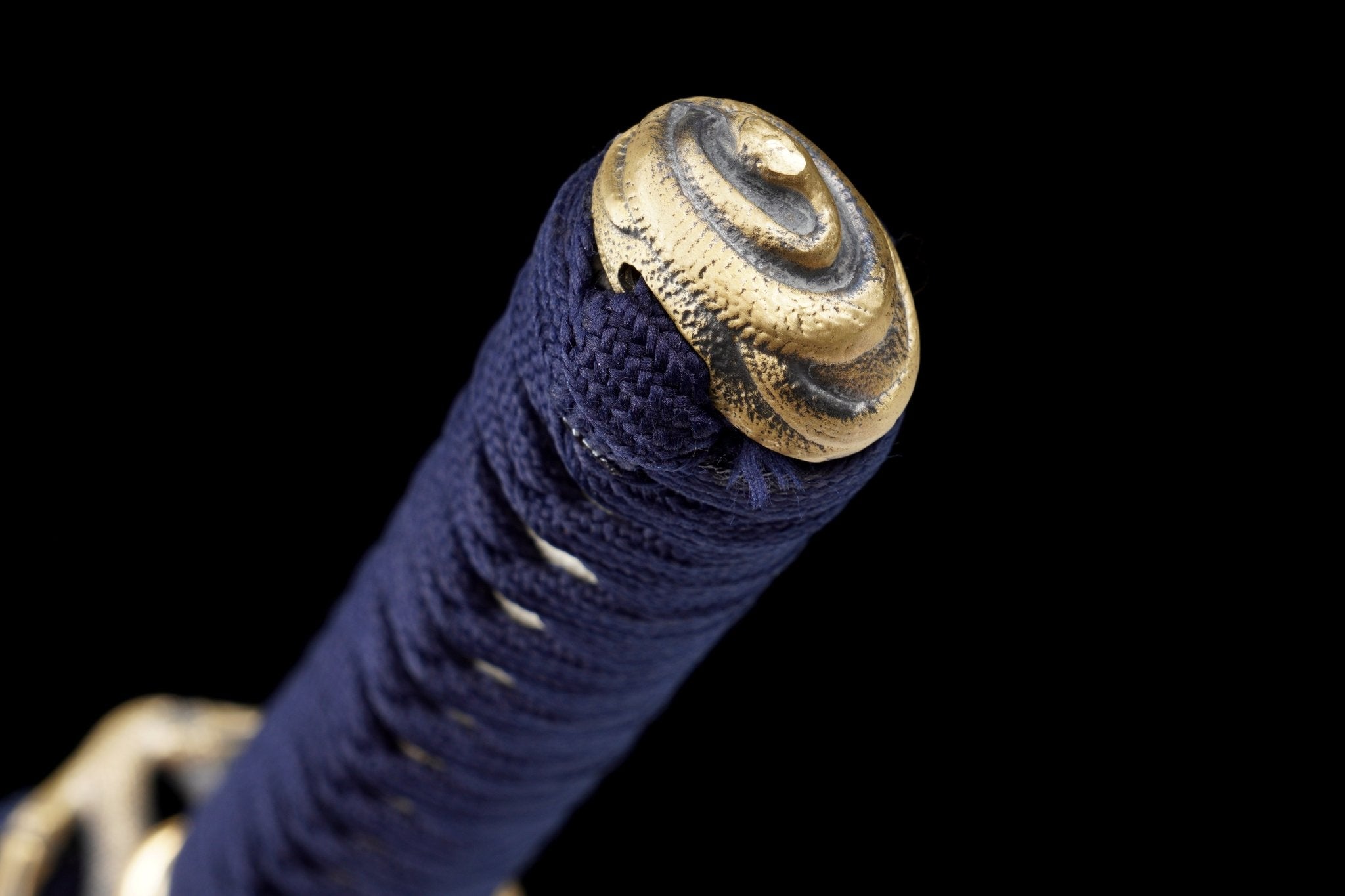 Katana Azure Flame Blue Lacquer Saya Genuine Rayskin 蒼炎 | KatanaSwordArt Katana For Sale 2025