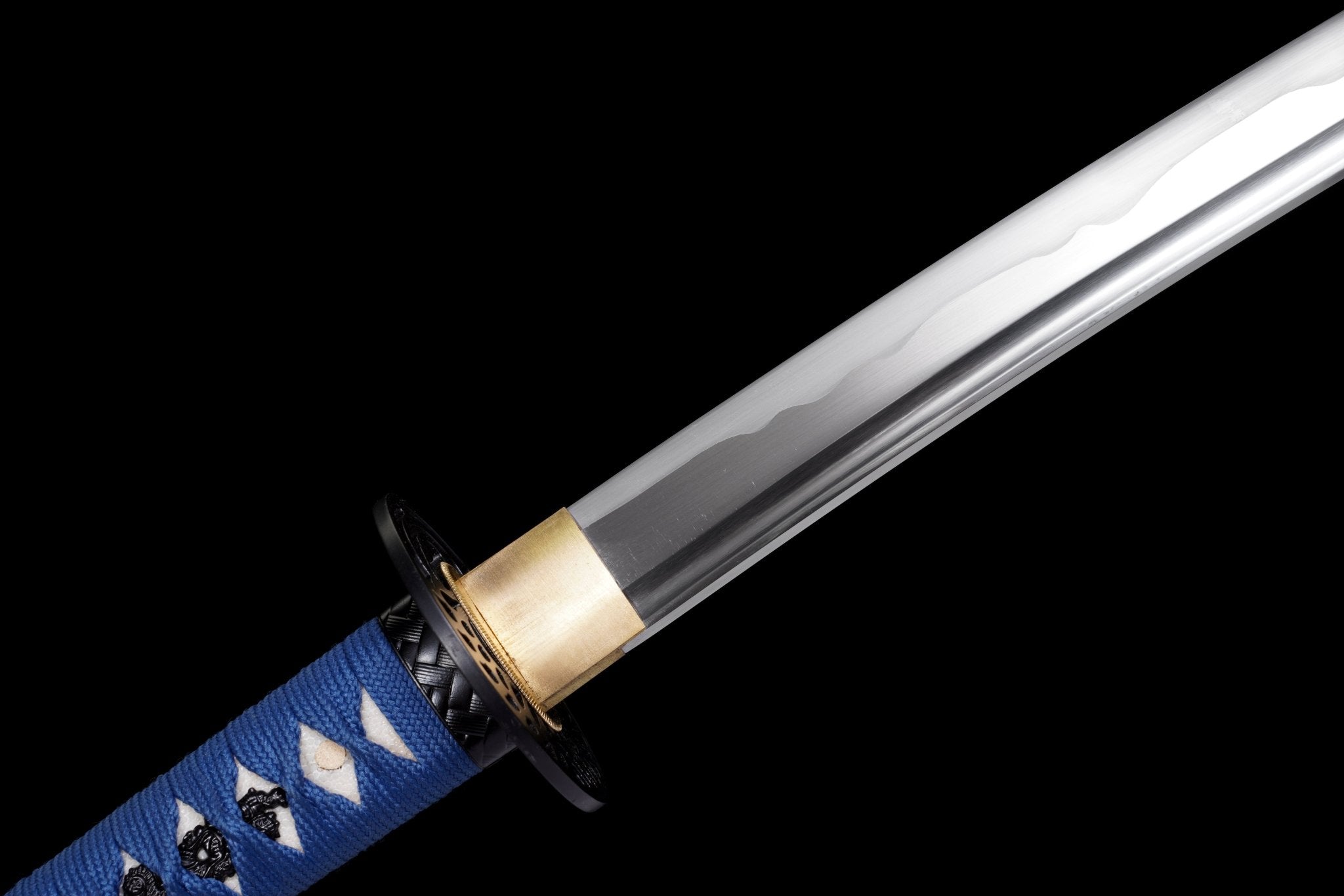 Katana Bamboo Whisper Black Ishime Saya Genuine Rayskin 蒼竹 | KatanaSwordArt Katana For Sale 2025