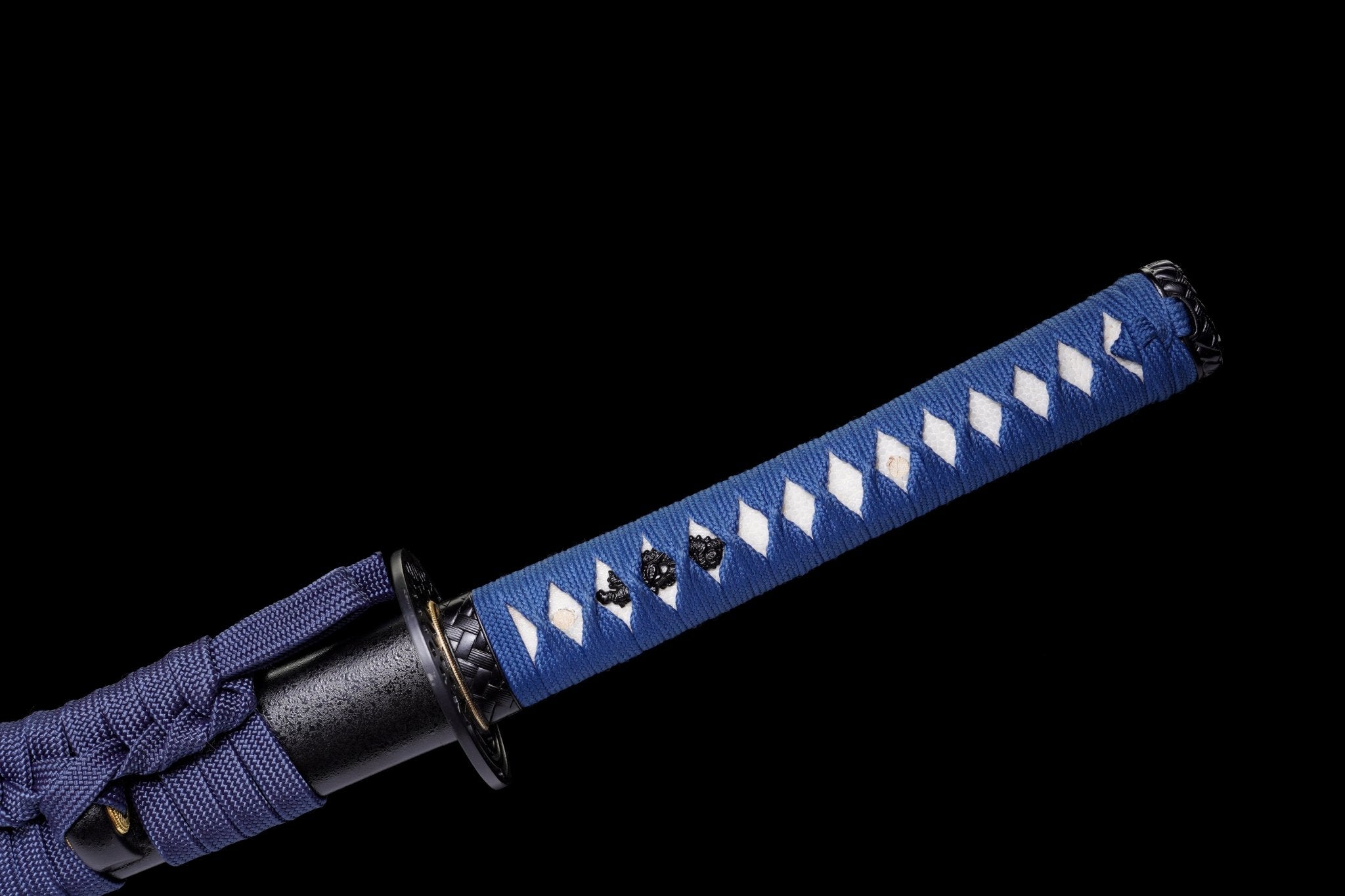 Katana Bamboo Whisper Black Ishime Saya Genuine Rayskin 蒼竹 | KatanaSwordArt Katana For Sale 2025