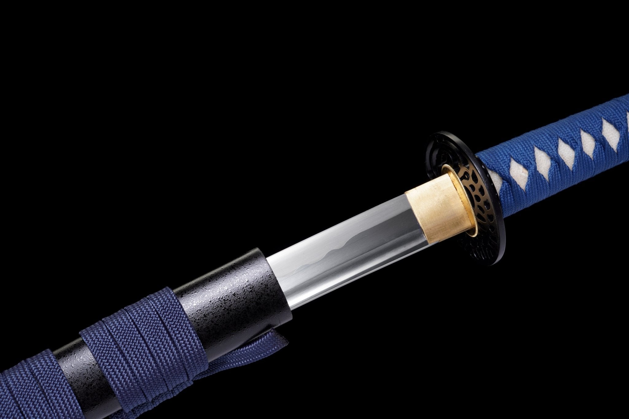 Katana Bamboo Whisper Black Ishime Saya Genuine Rayskin 蒼竹 | KatanaSwordArt Katana For Sale 2025