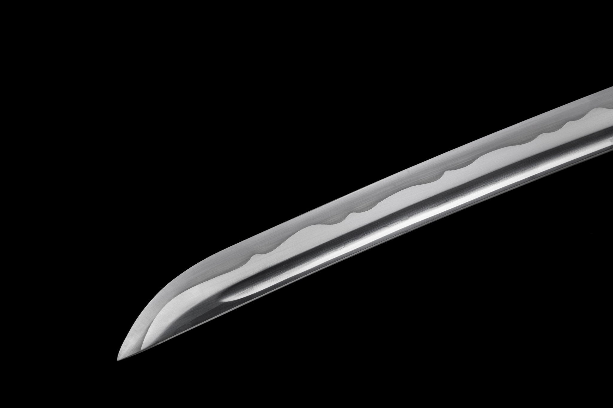 Katana Bamboo Whisper Black Ishime Saya Genuine Rayskin 蒼竹 | KatanaSwordArt Katana For Sale 2025