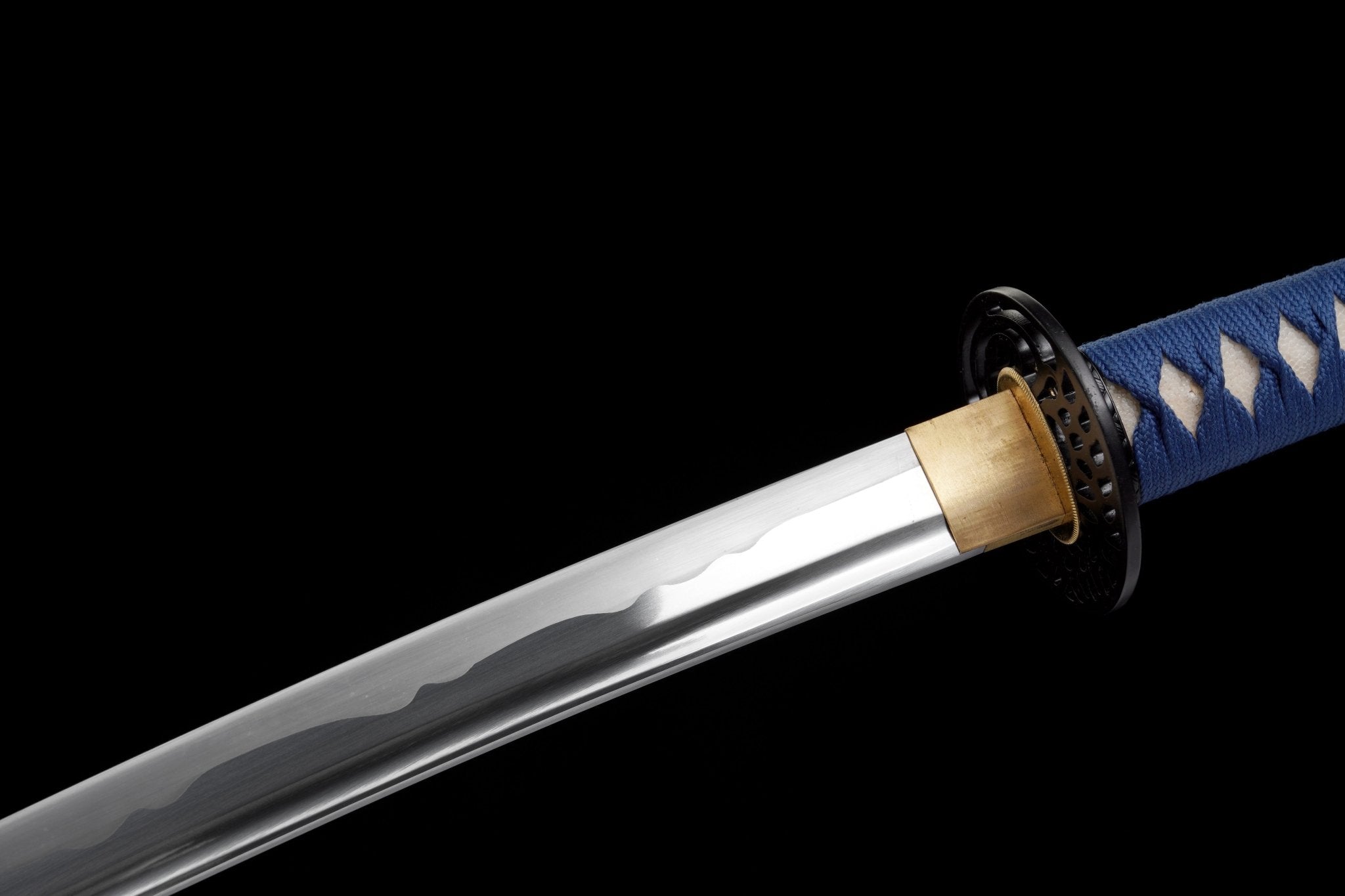 Katana Bamboo Whisper Black Ishime Saya Genuine Rayskin 蒼竹 | KatanaSwordArt Katana For Sale 2025