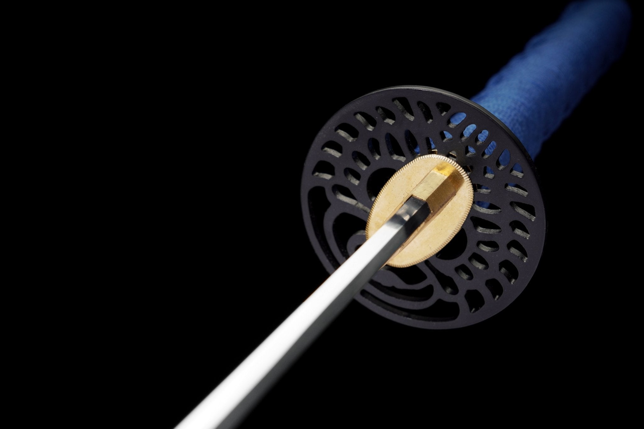 Katana Bamboo Whisper Black Ishime Saya Genuine Rayskin 蒼竹 | KatanaSwordArt Katana For Sale 2025