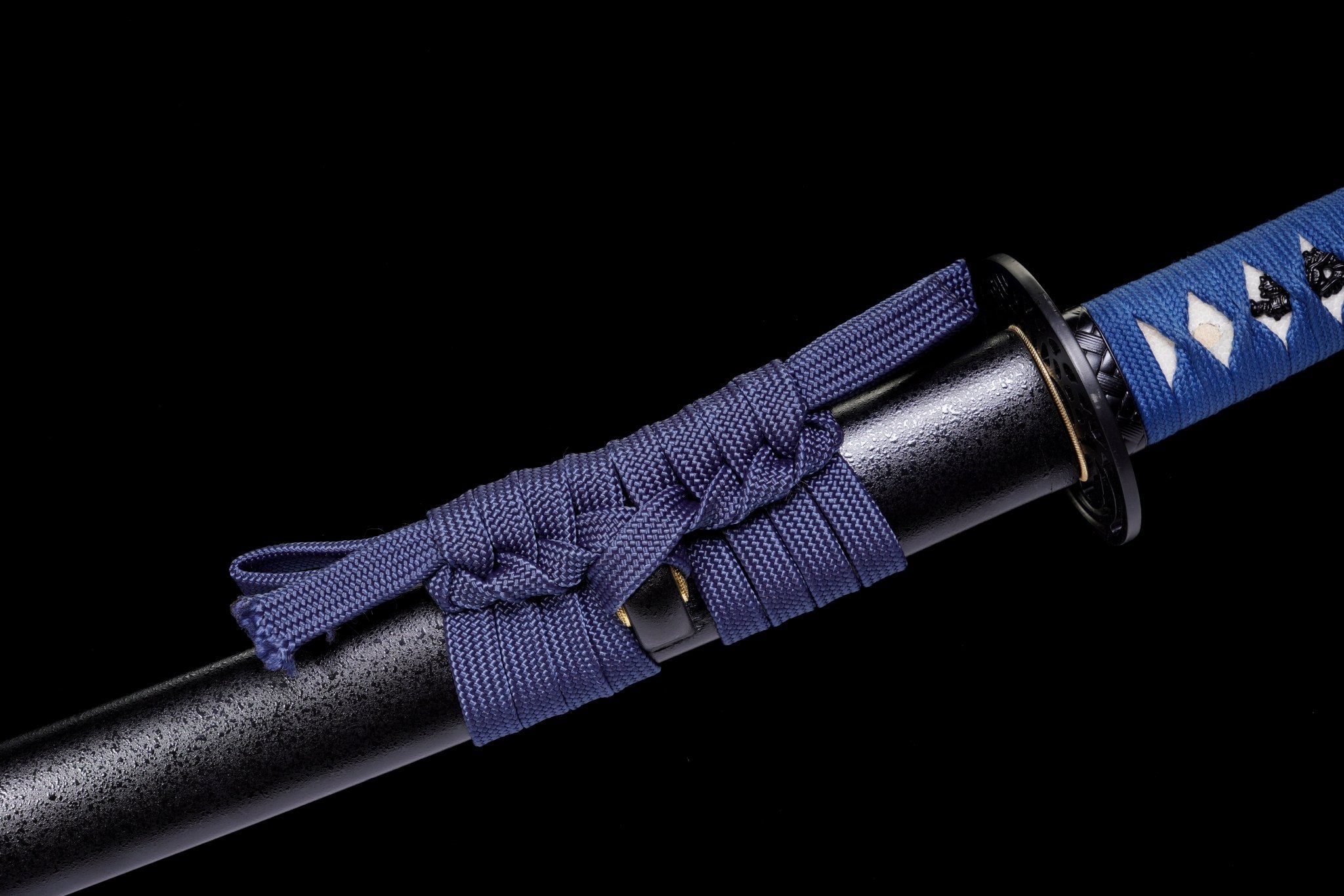 Katana Bamboo Whisper Black Ishime Saya Genuine Rayskin 蒼竹 | KatanaSwordArt Katana For Sale 2025