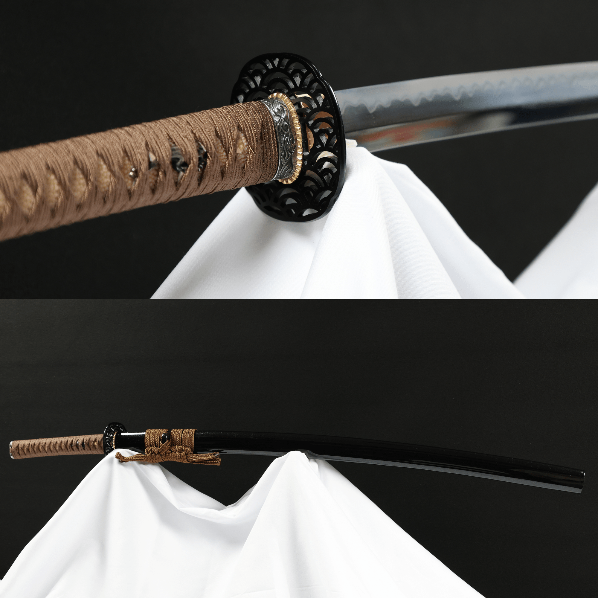 Katana Black Wave Maru Blade Kuronami Koshirae 黒浪 | TangGu Sword | TangGu Sword Katana For Sale 2026