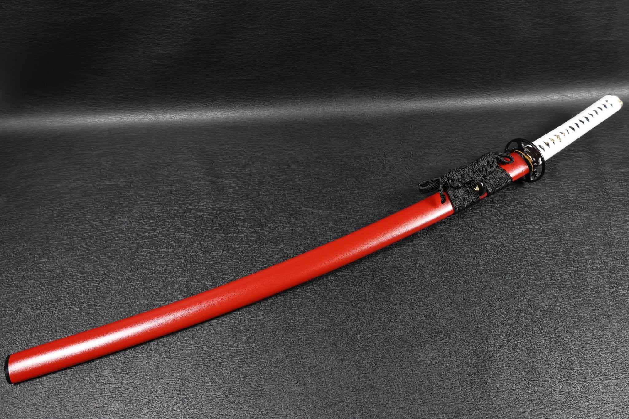 Katana Crimson Kuji Folded Steel Clay Tempered Blade with Sanbonsugi Hamon | KSA Hua | KSA Katana For Sale 2026