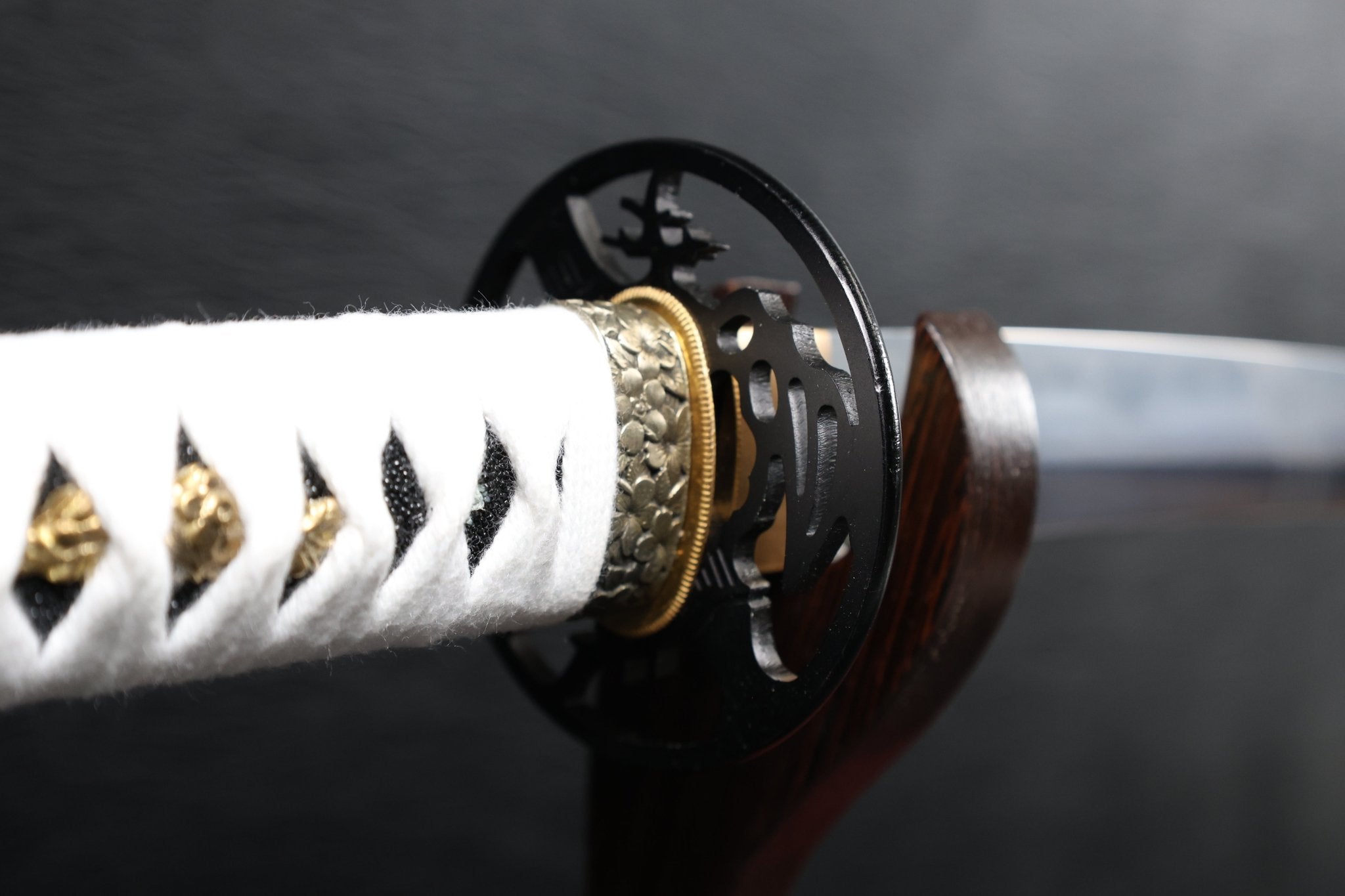 Katana Crimson Kuji Folded Steel Clay Tempered Blade with Sanbonsugi Hamon | KSA Hua | KSA Katana For Sale 2026