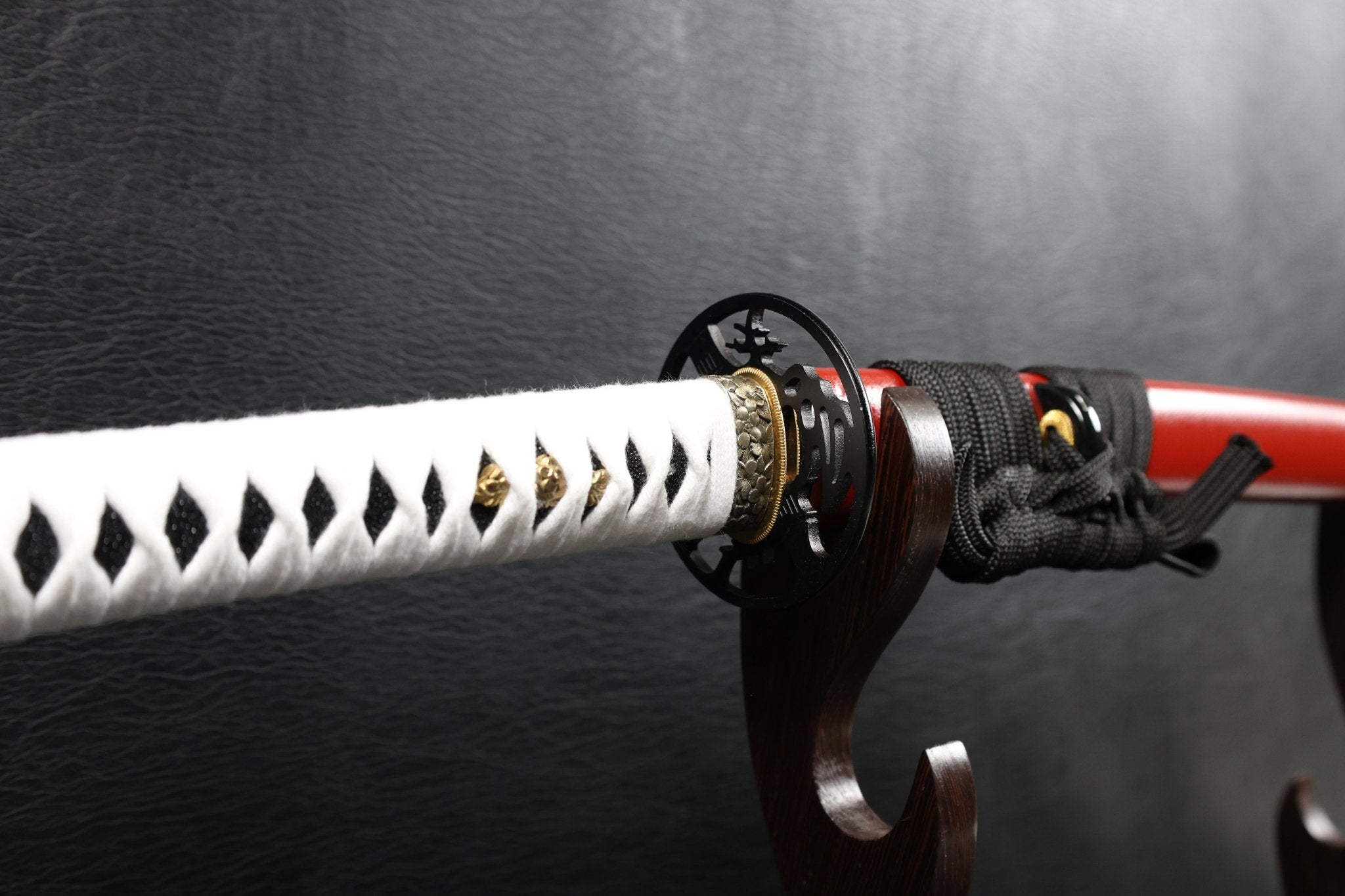 Katana Crimson Kuji Folded Steel Clay Tempered Blade with Sanbonsugi Hamon | KSA Hua | KSA Katana For Sale 2026