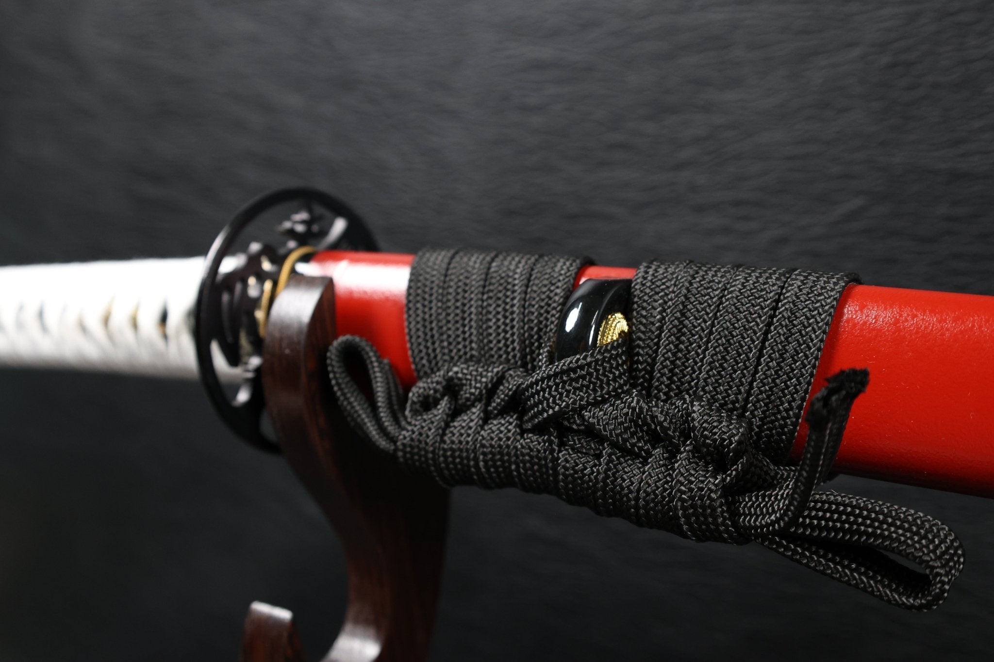 Katana Crimson Kuji Folded Steel Clay Tempered Blade with Sanbonsugi Hamon | KSA Hua | KSA Katana For Sale 2026