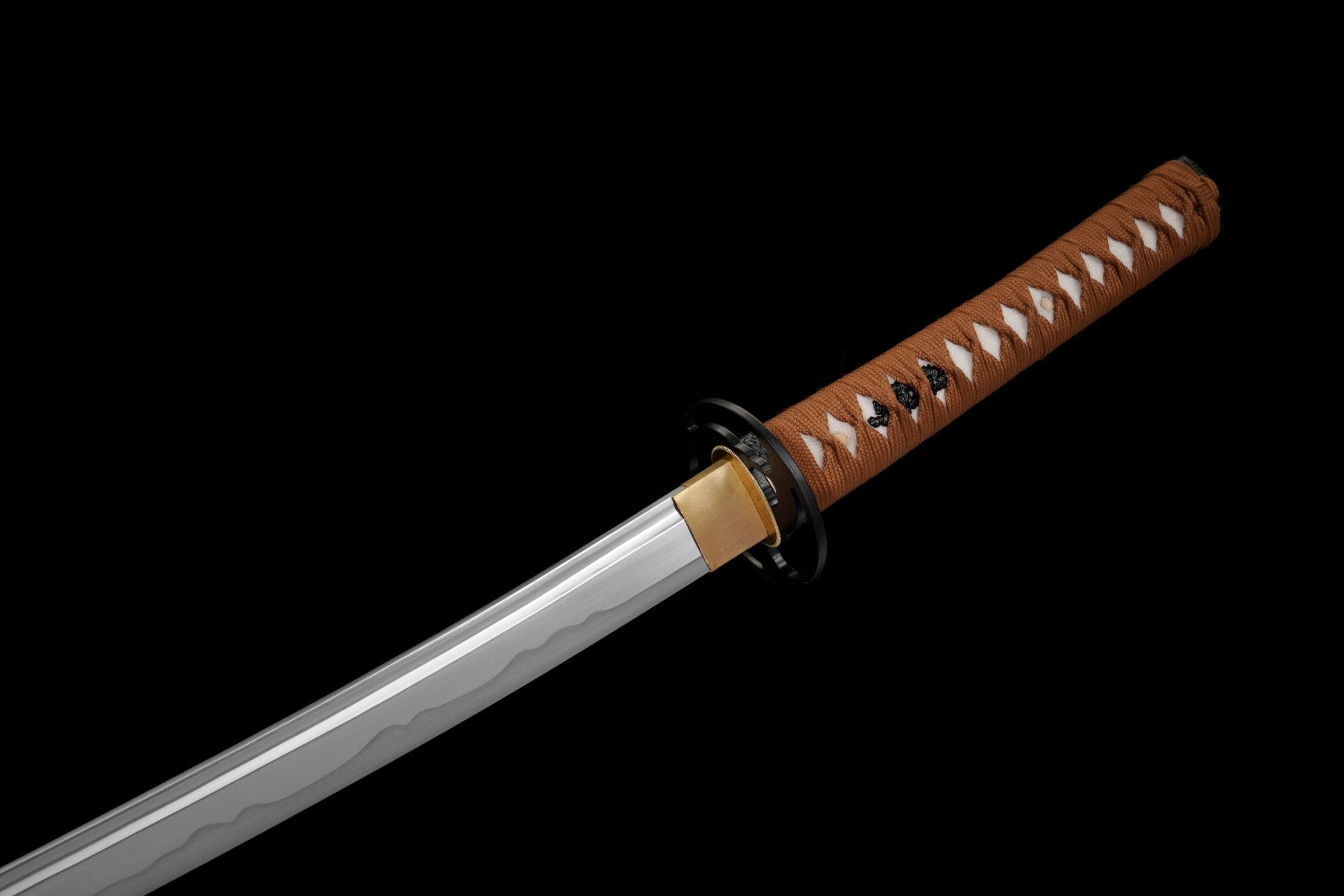 Katana Crimson Shadow Speckled Red Saya Genuine Rayskin 赤影 | KatanaSwordArt Katana For Sale 2025