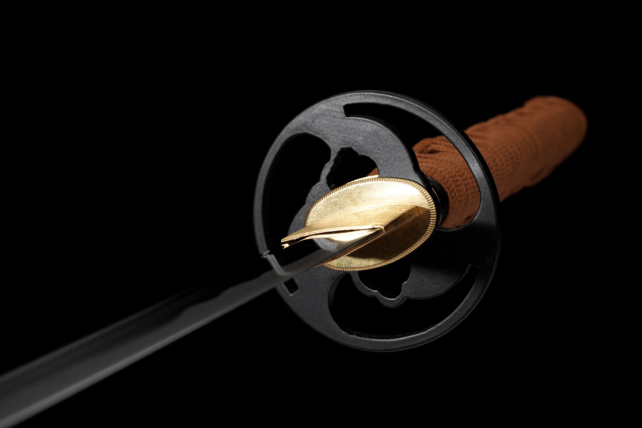 Katana Crimson Shadow Speckled Red Saya Genuine Rayskin 赤影 | KatanaSwordArt Katana For Sale 2025